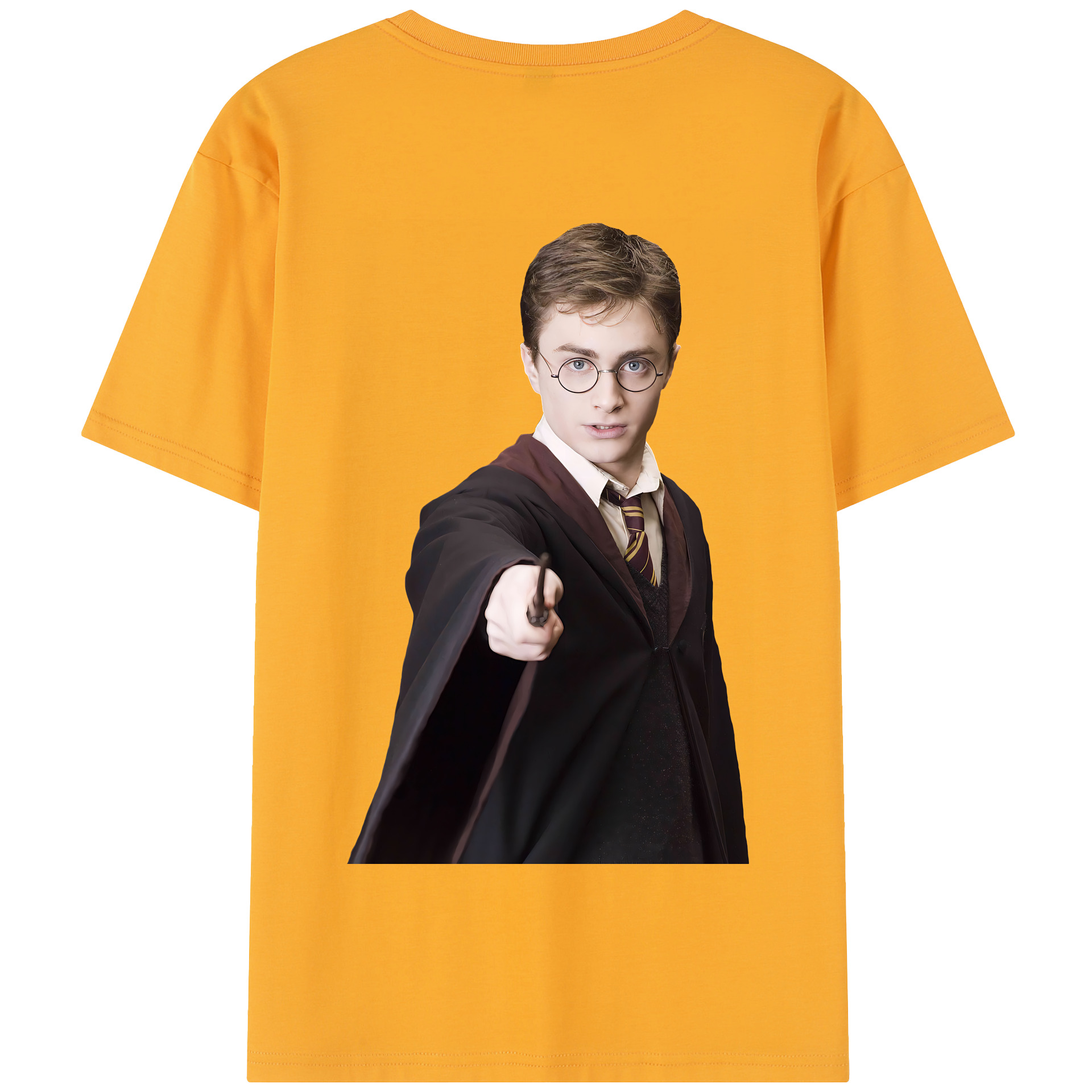 （画像用） Harry Potter ハリー・ポッターシリーズ 綿100％半袖Tシャツ（背面プリント）