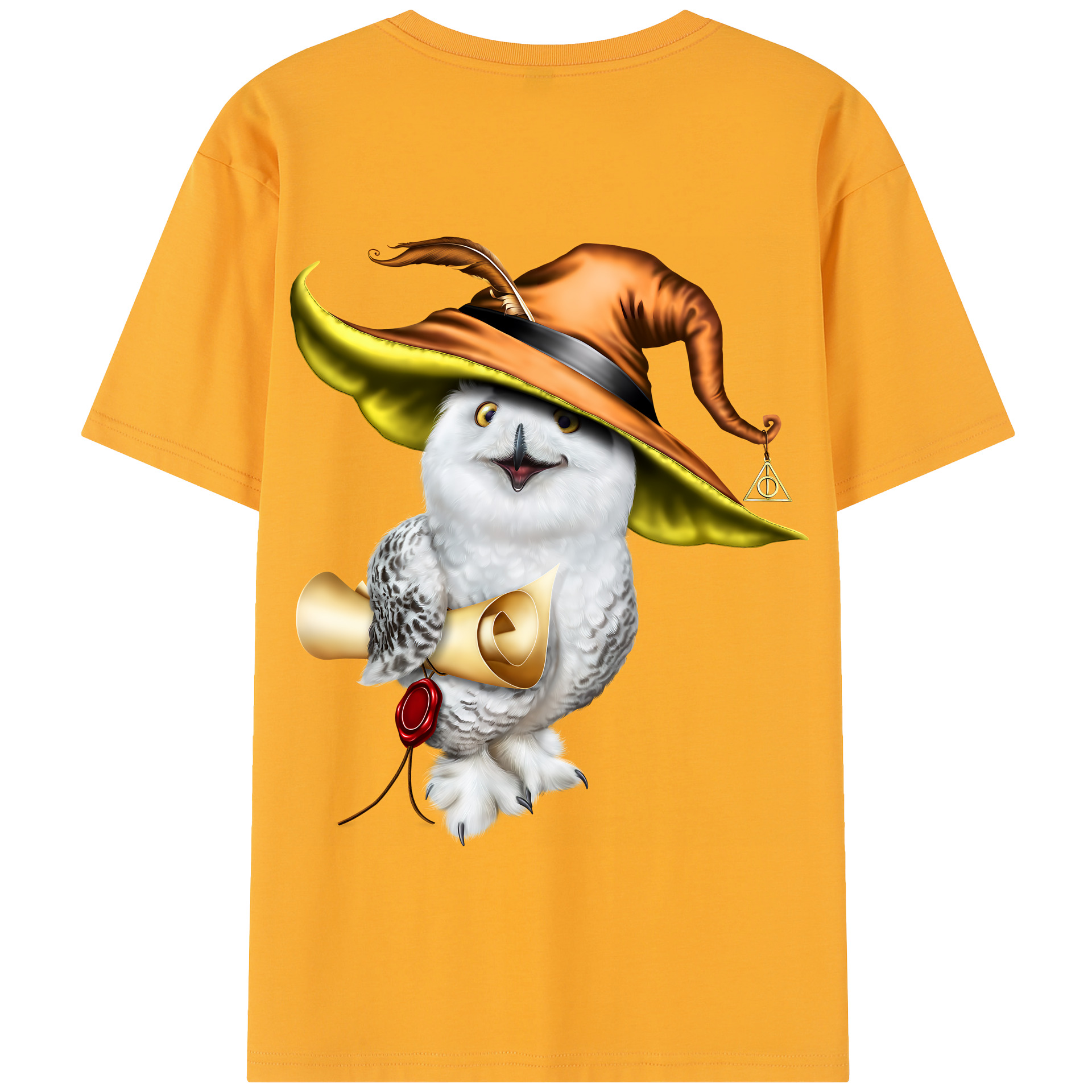 （画像用） Harry Potter ハリー・ポッターシリーズ 綿100％半袖Tシャツ（背面プリント）