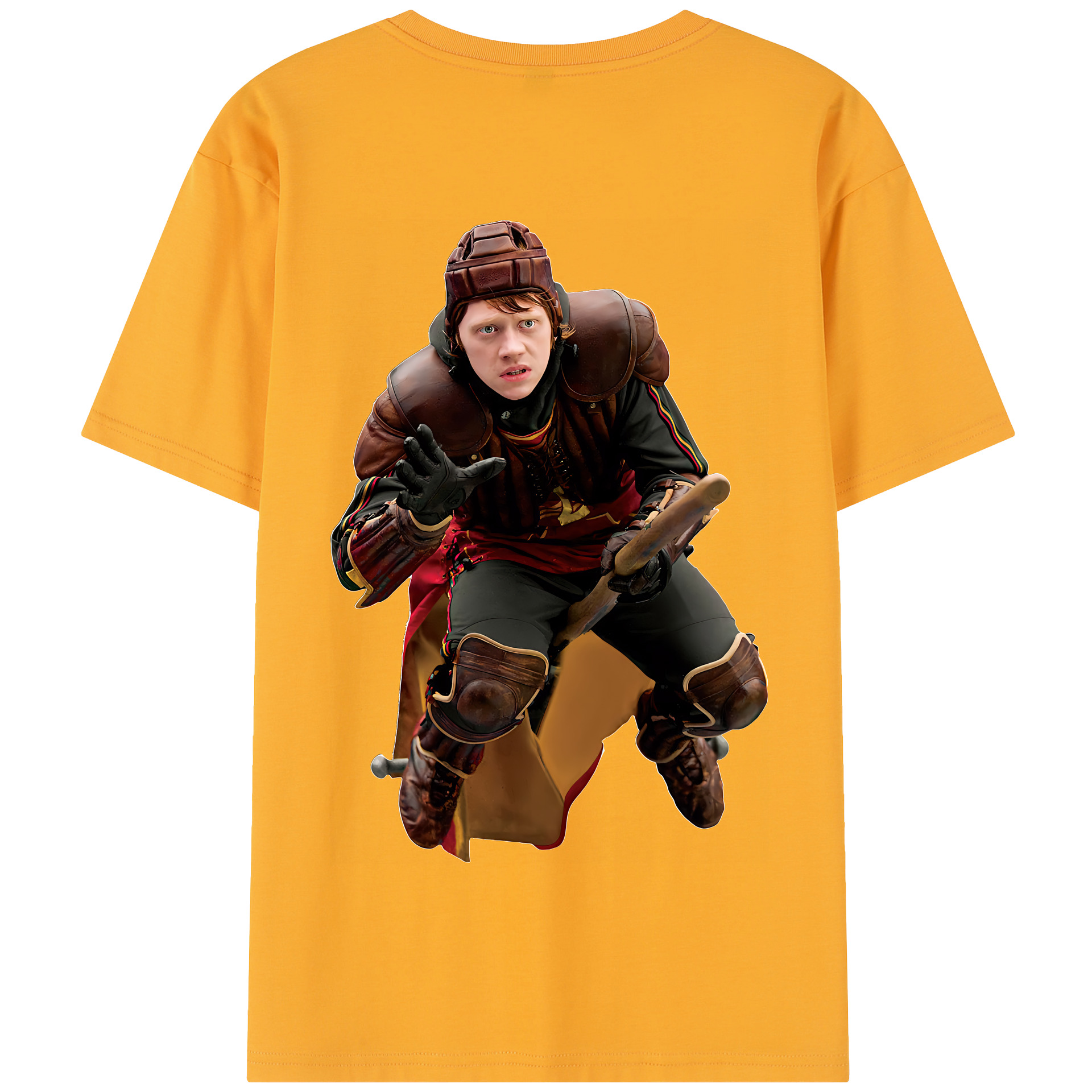 （画像用） Harry Potter ハリー・ポッターシリーズ 綿100％半袖Tシャツ（背面プリント）