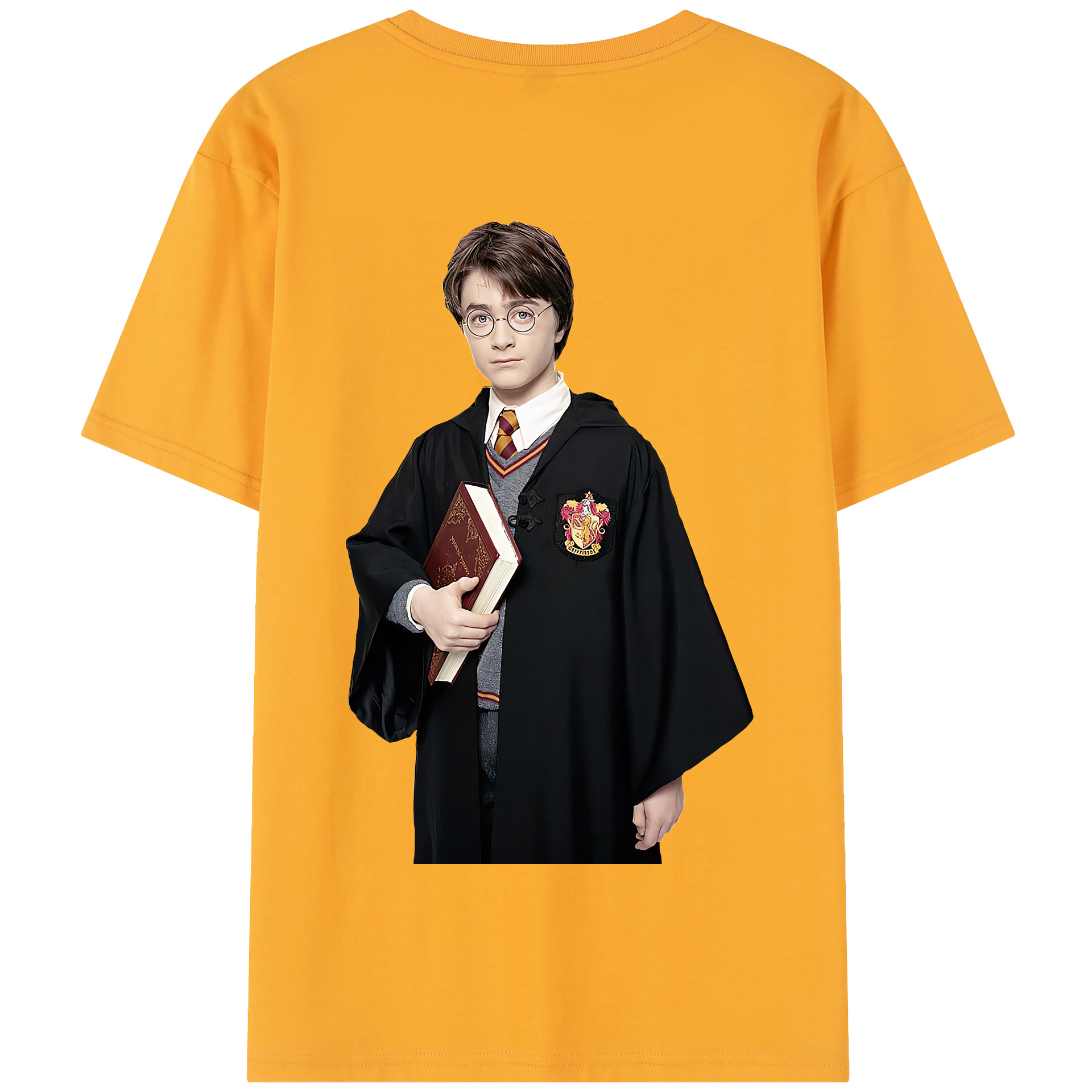 （画像用） Harry Potter ハリー・ポッターシリーズ 綿100％半袖Tシャツ（背面プリント）
