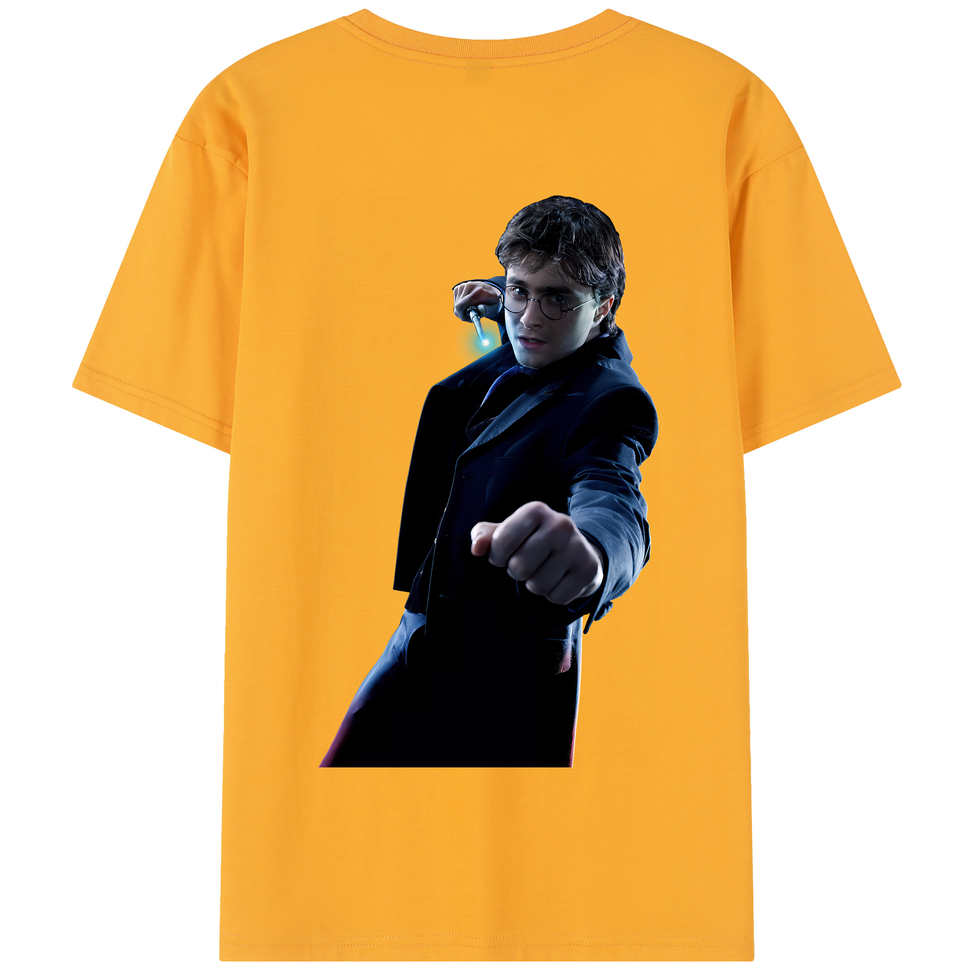 （画像用） Harry Potter ハリー・ポッターシリーズ 綿100％半袖Tシャツ（背面プリント）