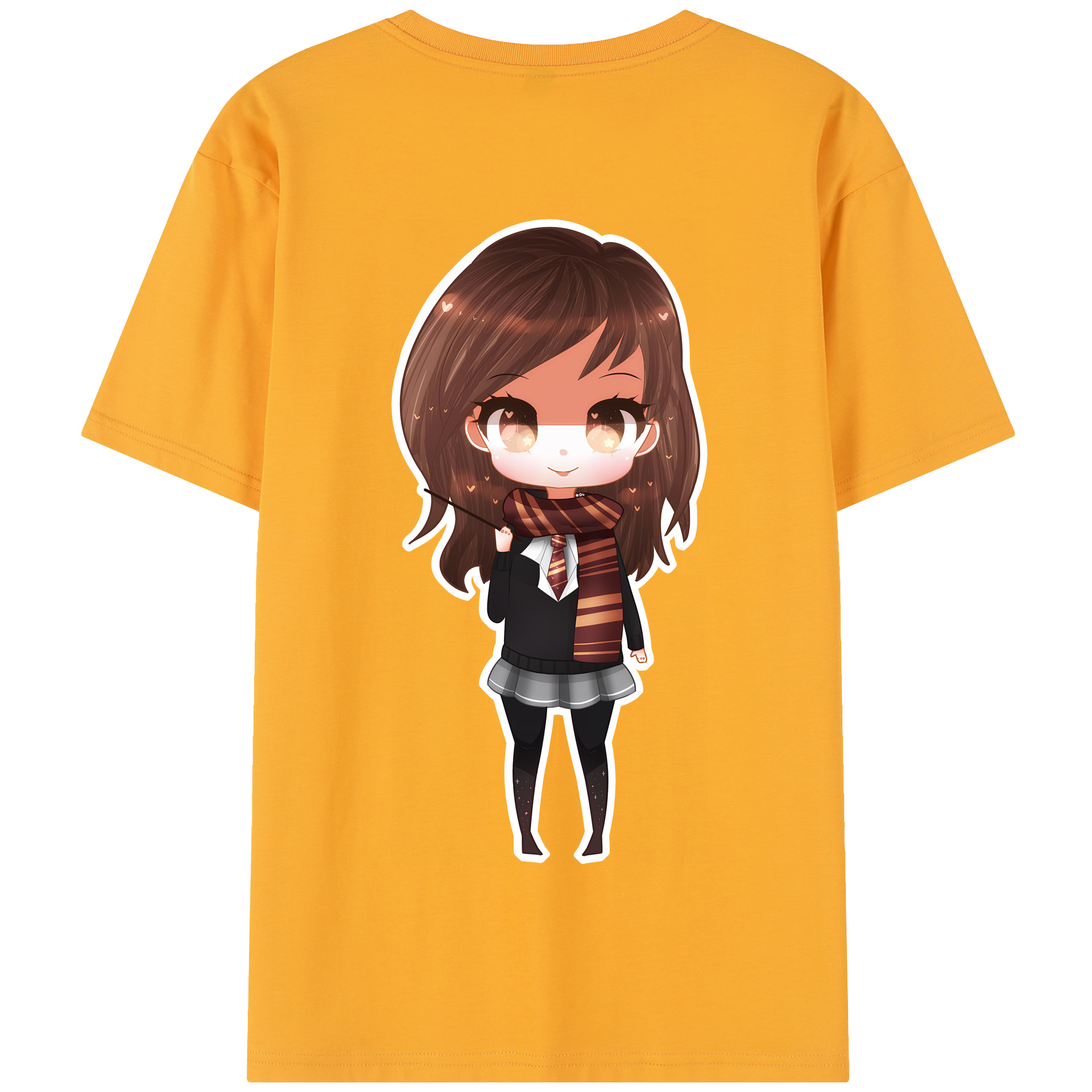 （画像用） Harry Potter ハリー・ポッターシリーズ 綿100％半袖Tシャツ（背面プリント）