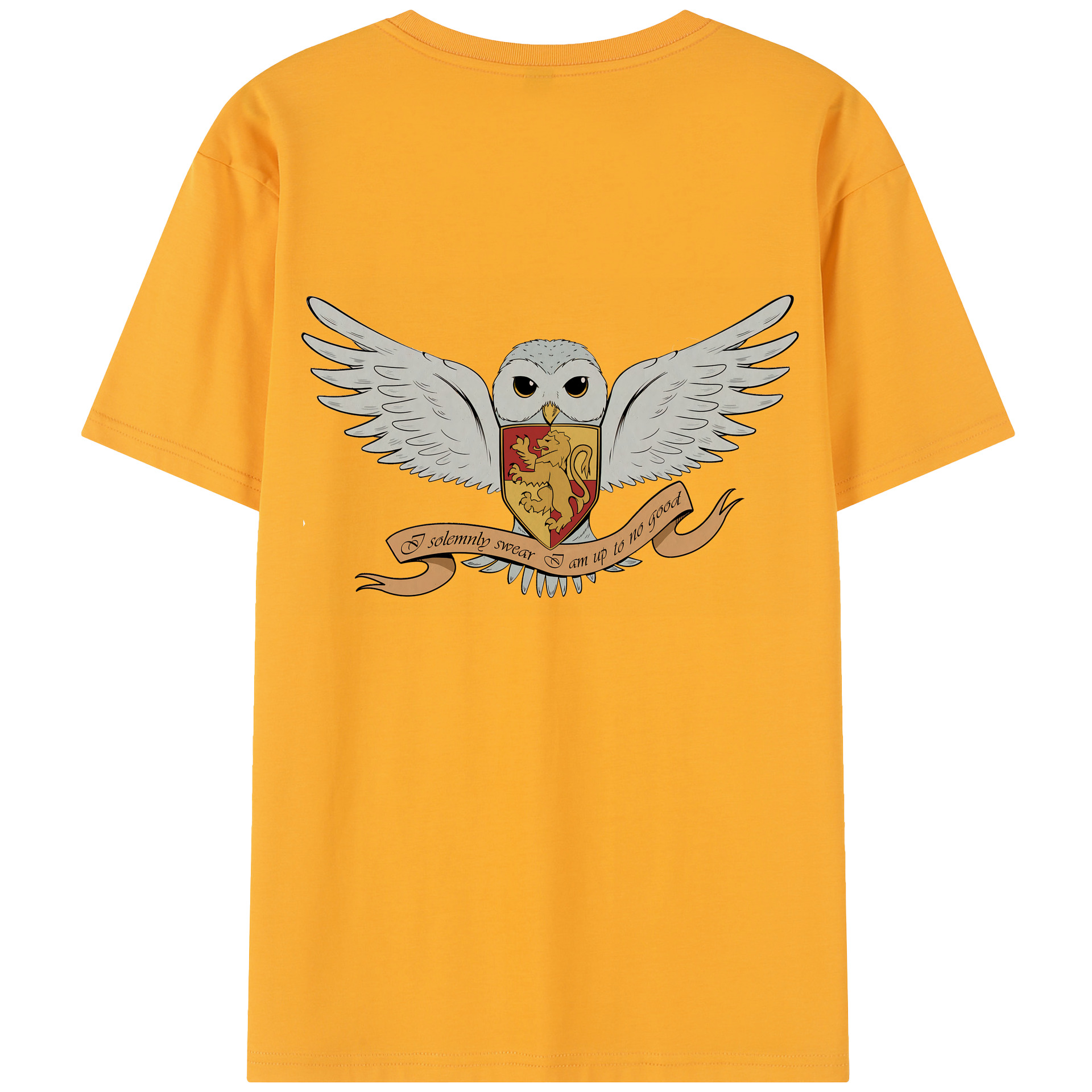 （画像用） Harry Potter ハリー・ポッターシリーズ 綿100％半袖Tシャツ（背面プリント）
