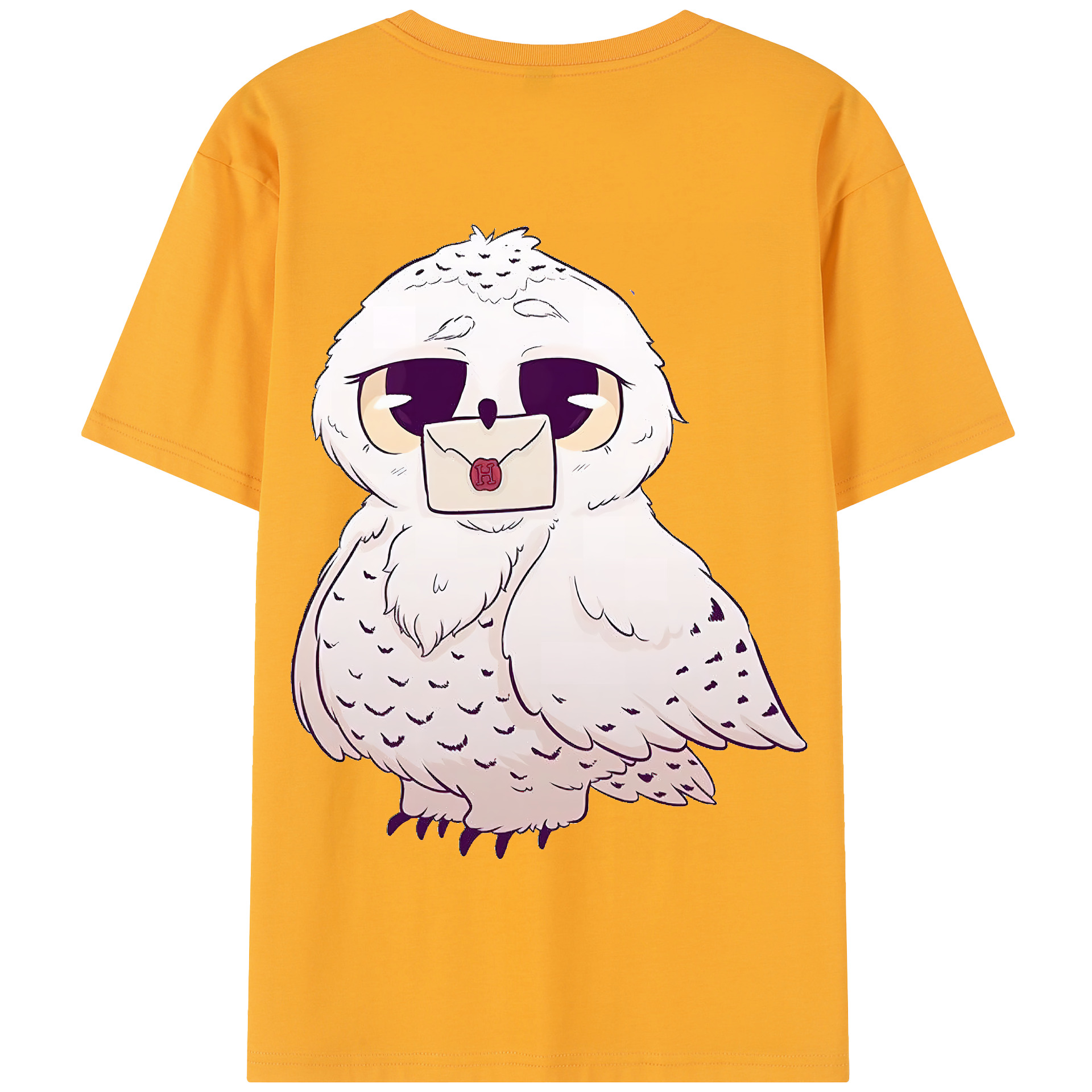 （画像用） Harry Potter ハリー・ポッターシリーズ 綿100％半袖Tシャツ（背面プリント）