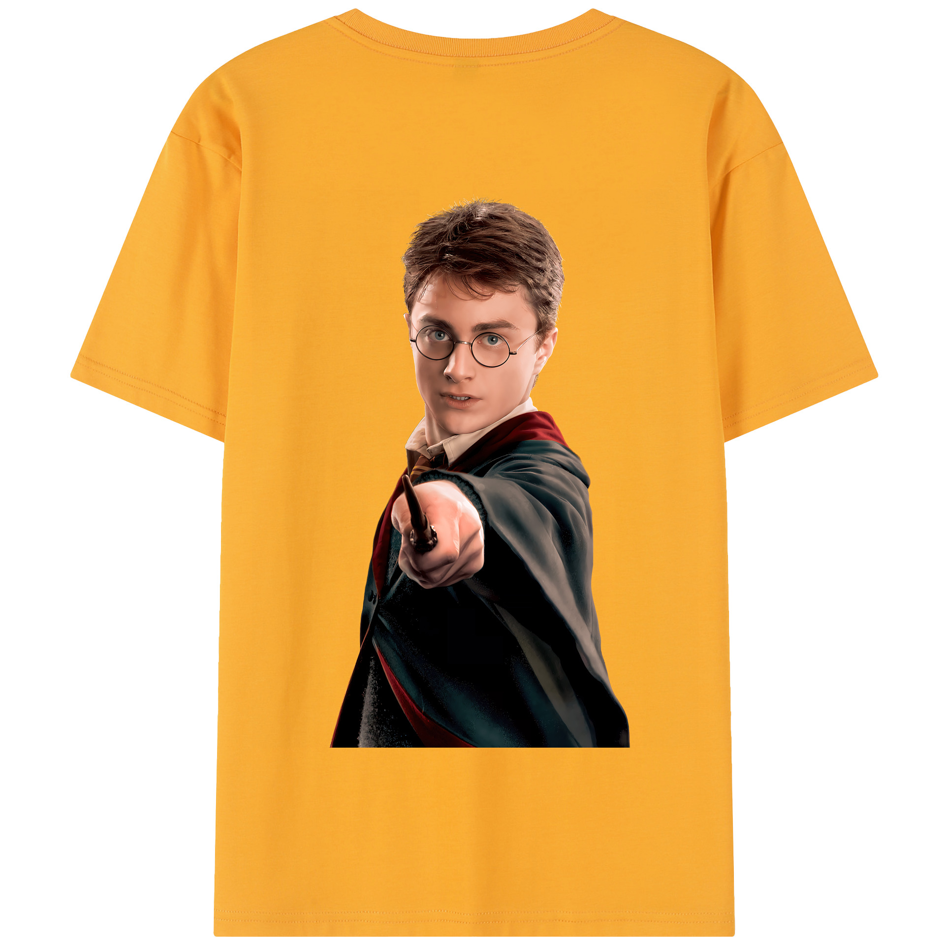 （画像用） Harry Potter ハリー・ポッターシリーズ 綿100％半袖Tシャツ（背面プリント）