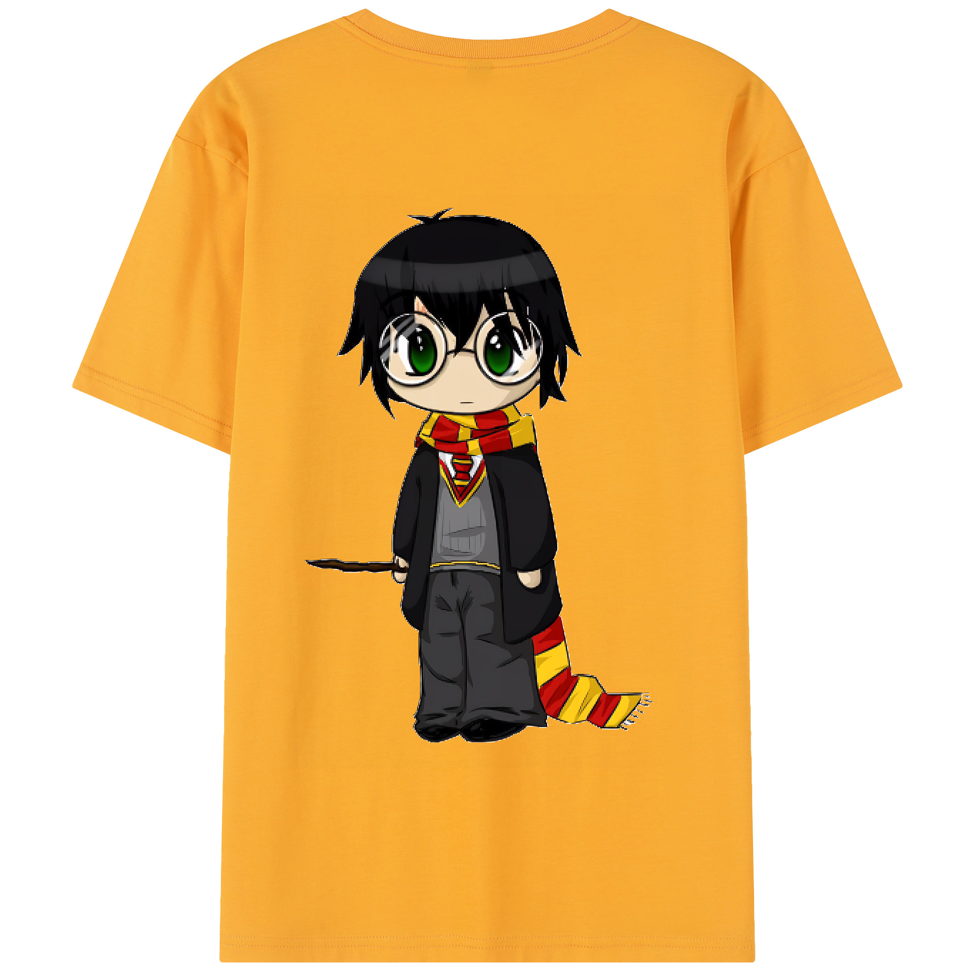 （画像用） Harry Potter ハリー・ポッターシリーズ 綿100％半袖Tシャツ（背面プリント）