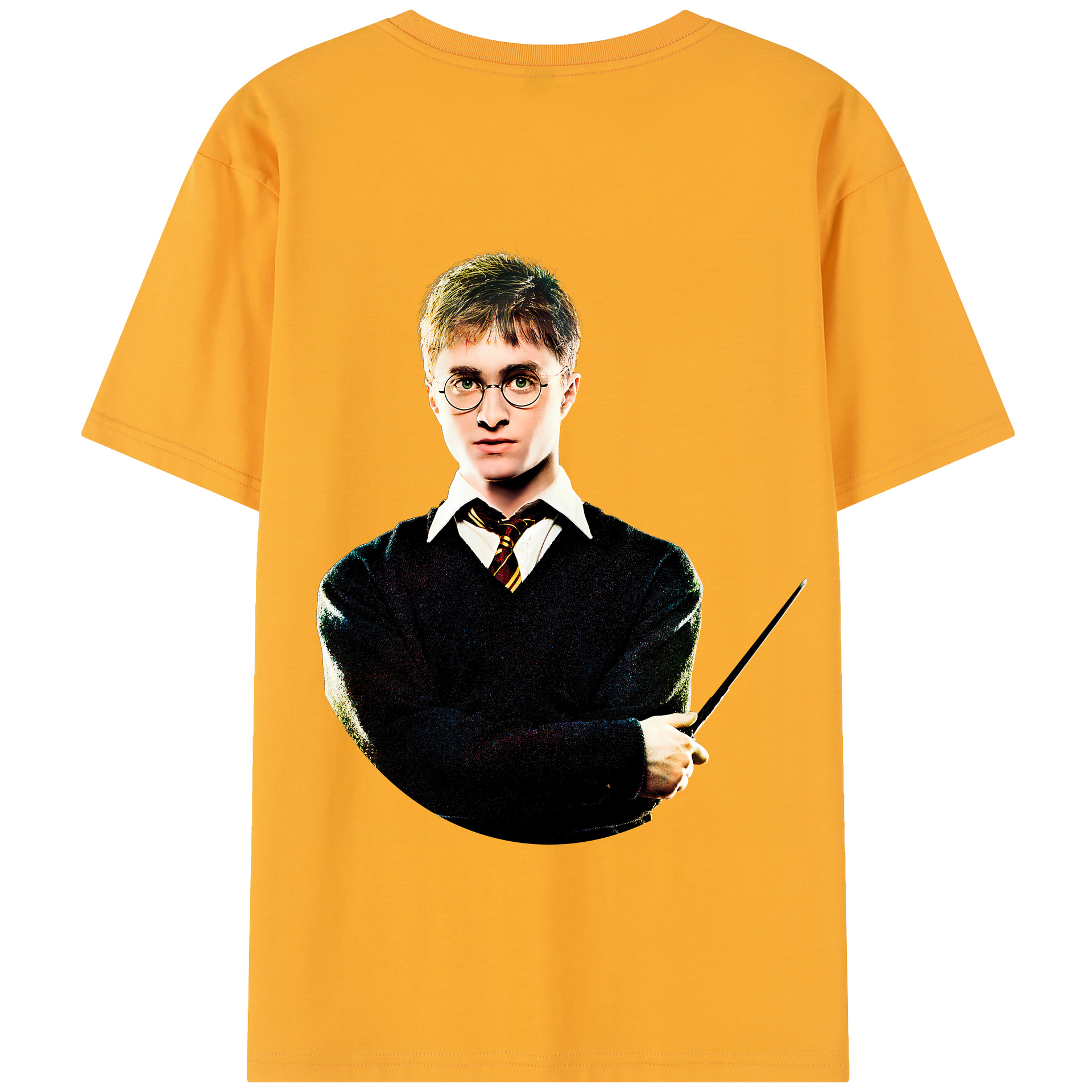 （画像用） Harry Potter ハリー・ポッターシリーズ 綿100％半袖Tシャツ（背面プリント）