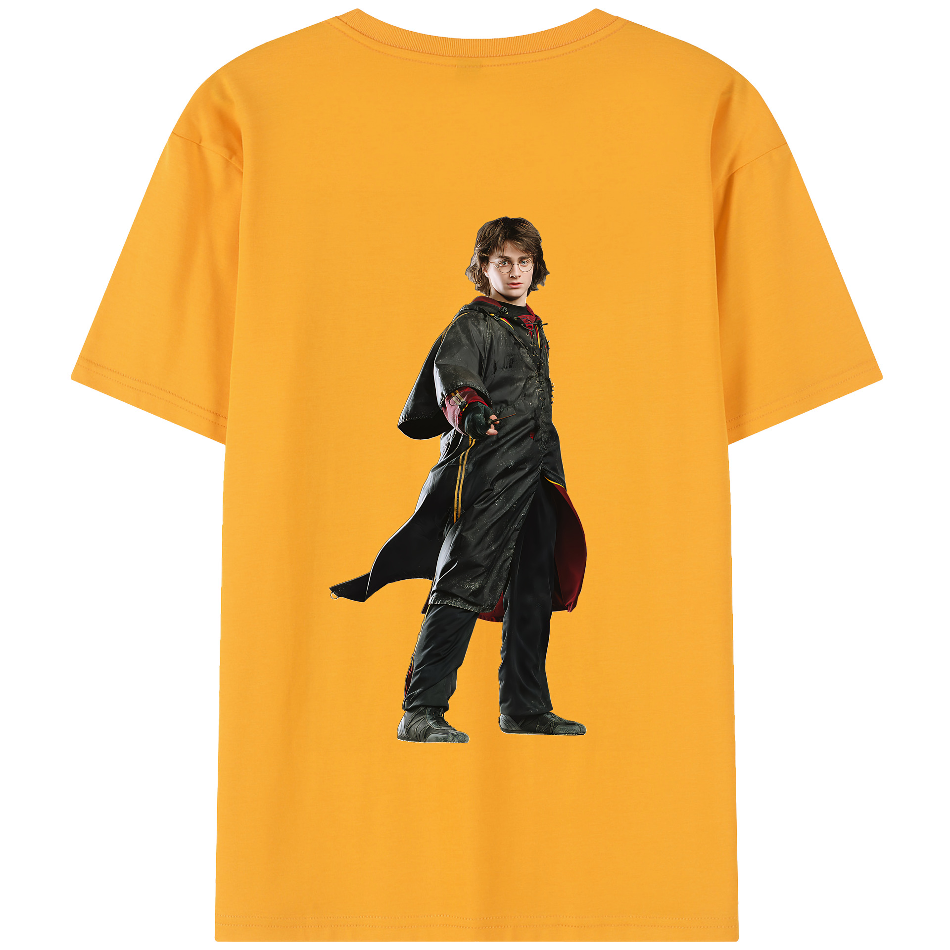 （画像用） Harry Potter ハリー・ポッターシリーズ 綿100％半袖Tシャツ（背面プリント）