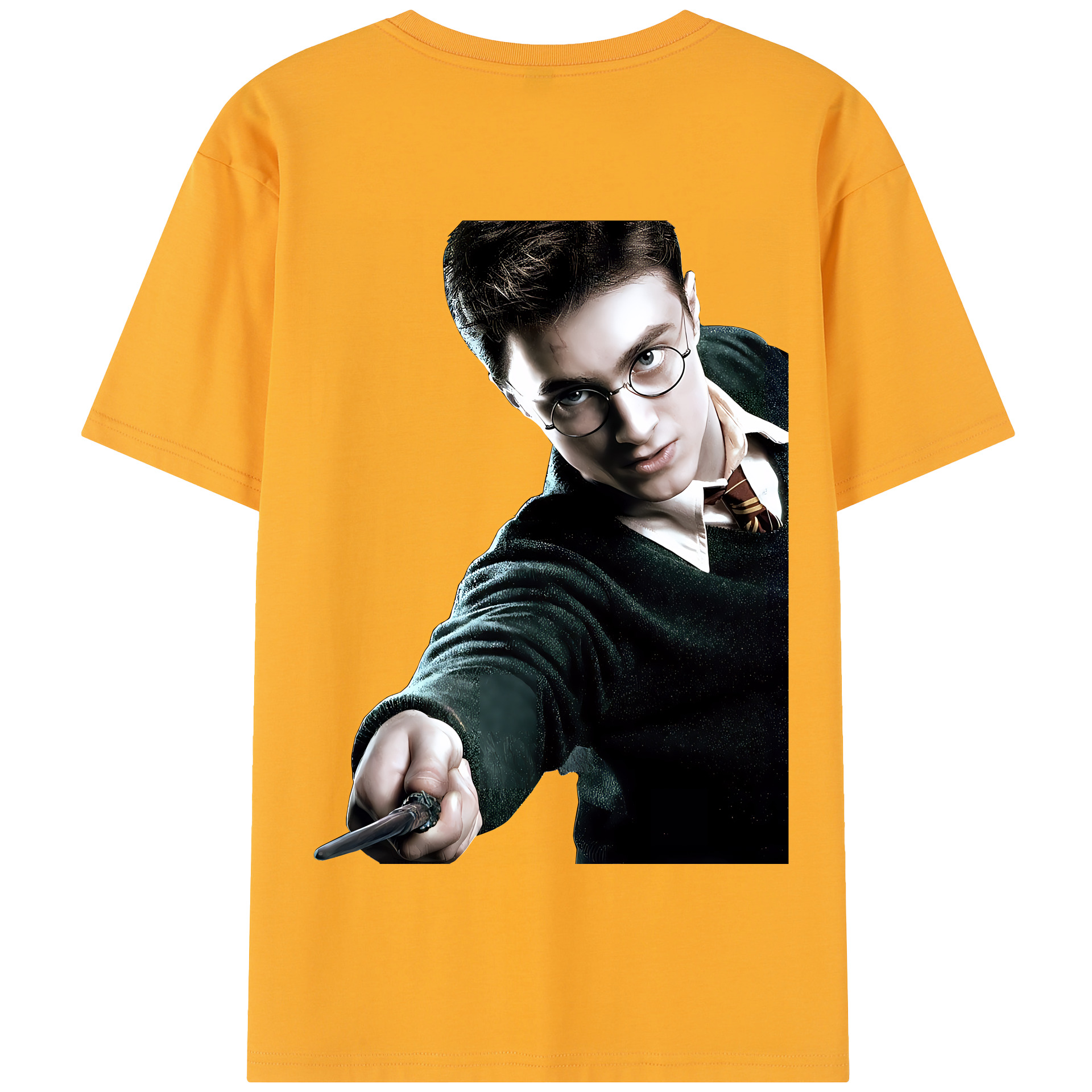 （画像用） Harry Potter ハリー・ポッターシリーズ 綿100％半袖Tシャツ（背面プリント）