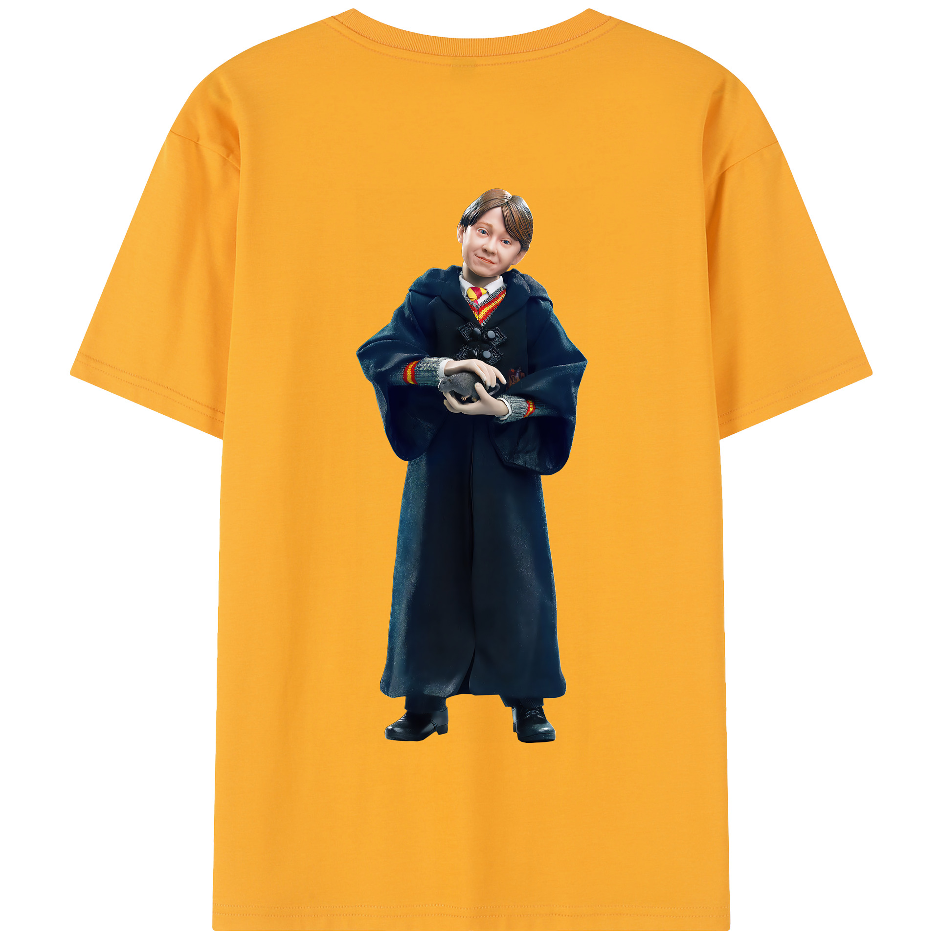 （画像用） Harry Potter ハリー・ポッターシリーズ 綿100％半袖Tシャツ（背面プリント）
