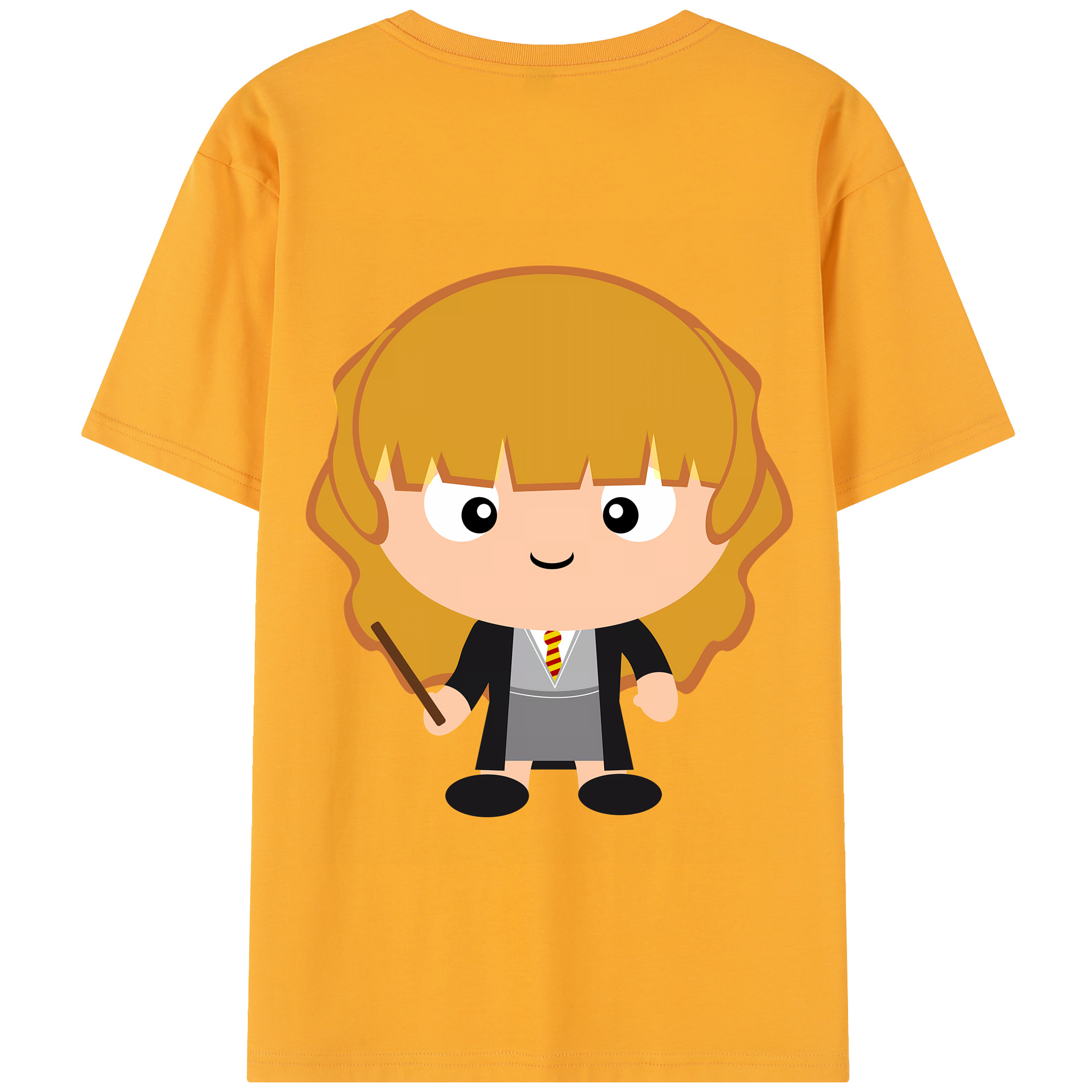 （画像用） Harry Potter ハリー・ポッターシリーズ 綿100％半袖Tシャツ（背面プリント）