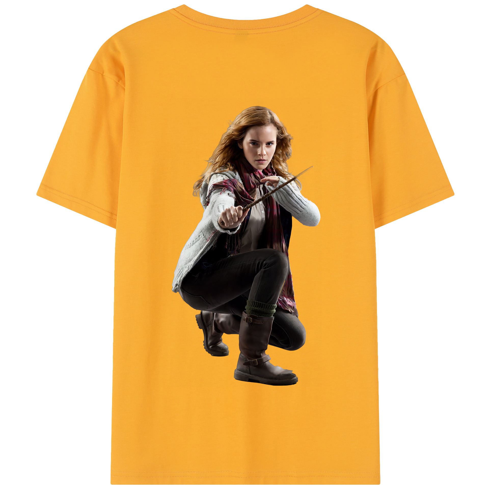 （画像用） Harry Potter ハリー・ポッターシリーズ 綿100％半袖Tシャツ（背面プリント）