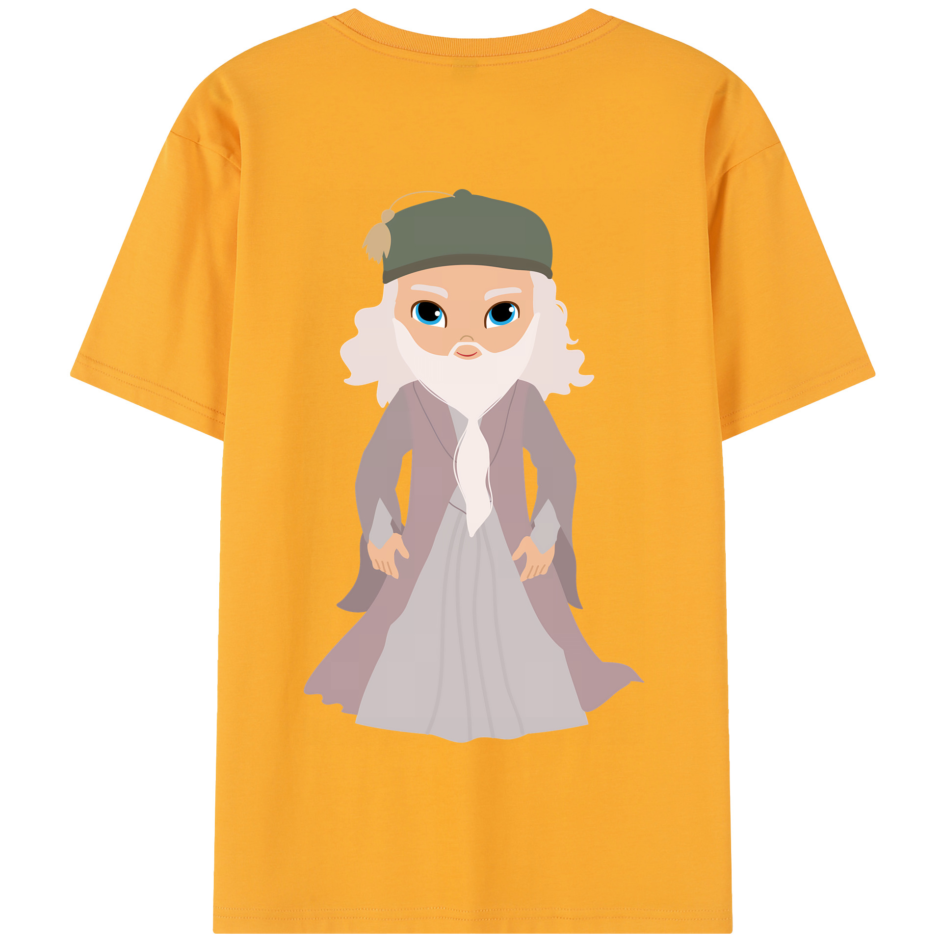 （画像用） Harry Potter ハリー・ポッターシリーズ 綿100％半袖Tシャツ（背面プリント）