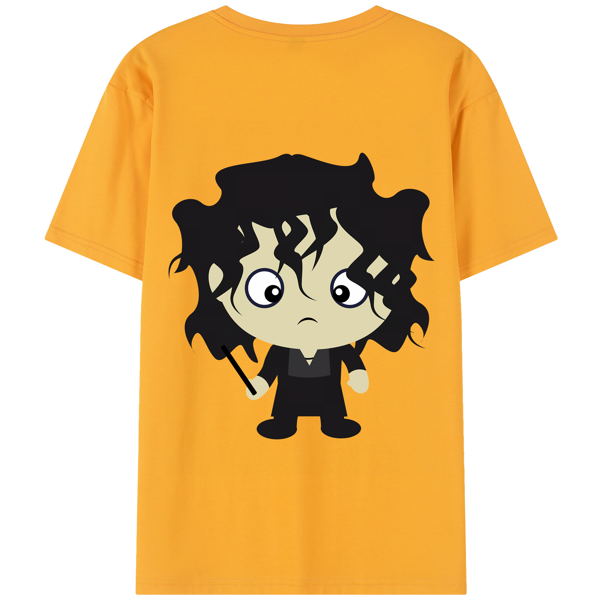 （画像用） Harry Potter ハリー・ポッターシリーズ 綿100％半袖Tシャツ（背面プリント）