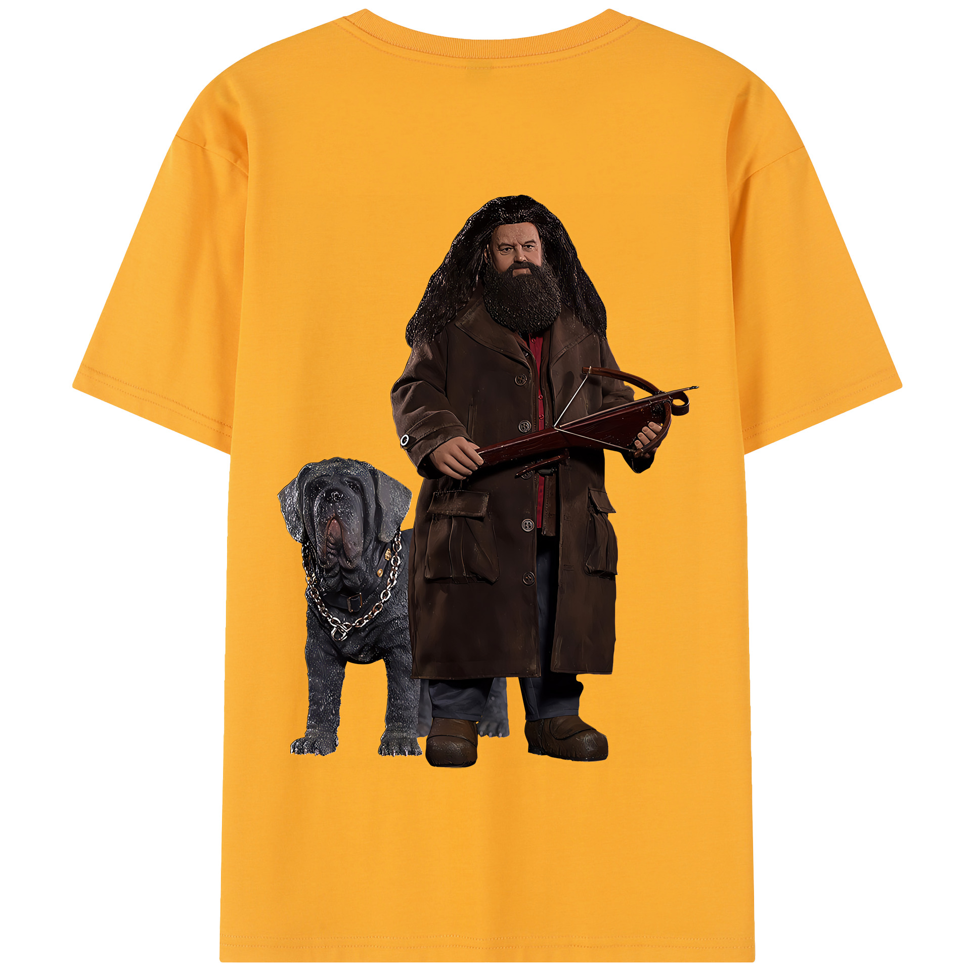 （画像用） Harry Potter ハリー・ポッターシリーズ 綿100％半袖Tシャツ（背面プリント）