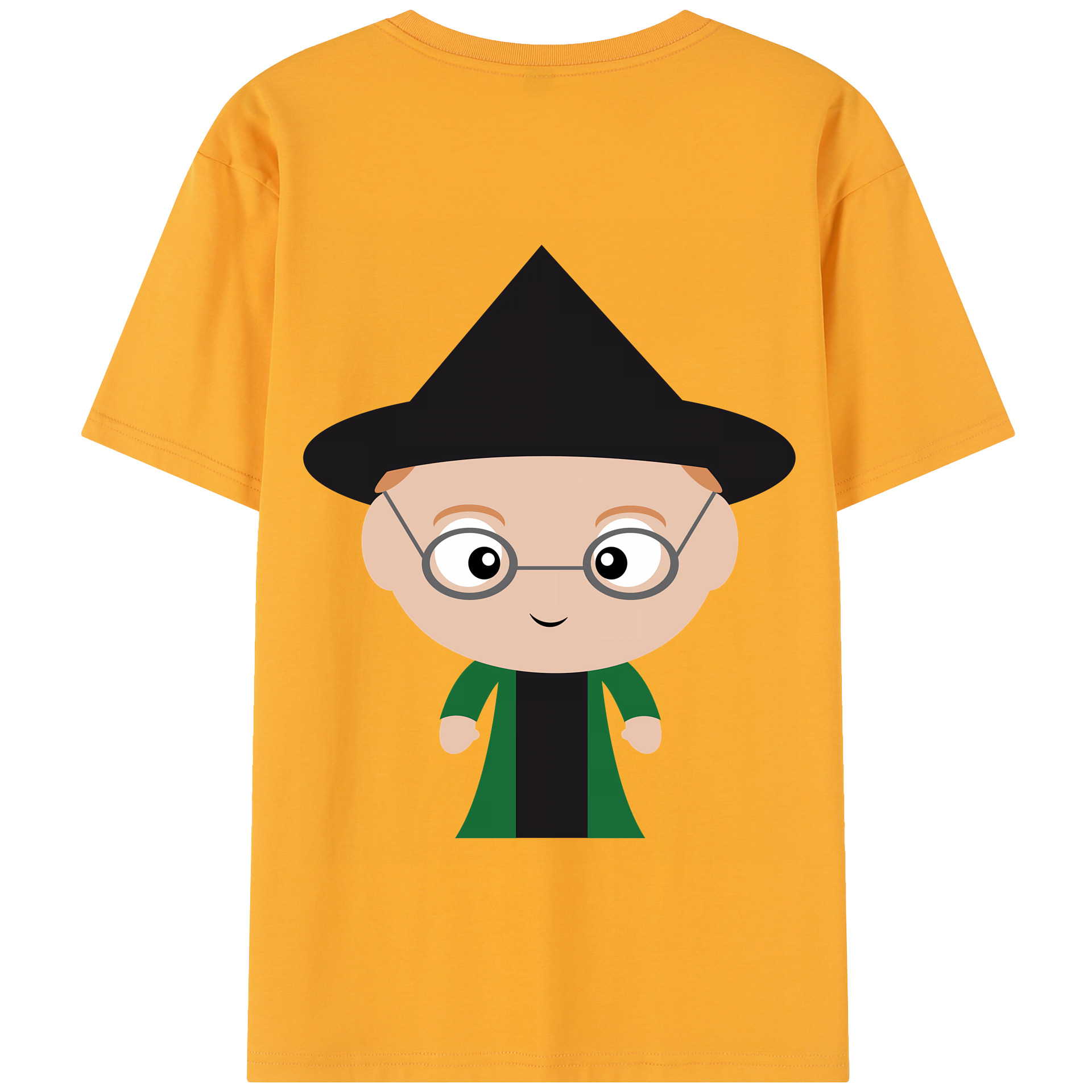 （画像用） Harry Potter ハリー・ポッターシリーズ 綿100％半袖Tシャツ（背面プリント）