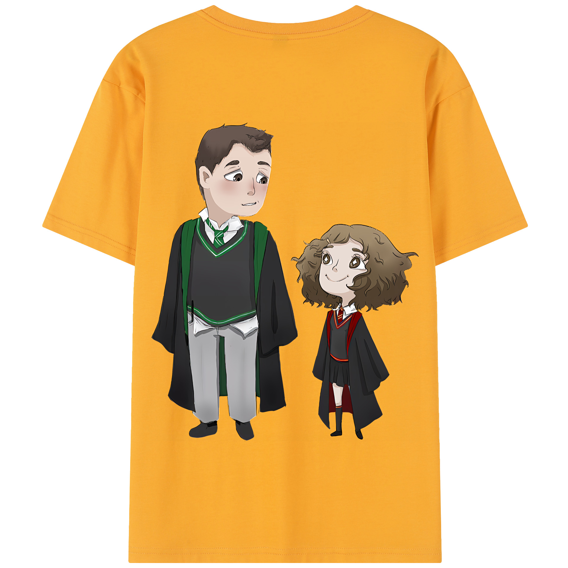 （画像用） Harry Potter ハリー・ポッターシリーズ 綿100％半袖Tシャツ（背面プリント）
