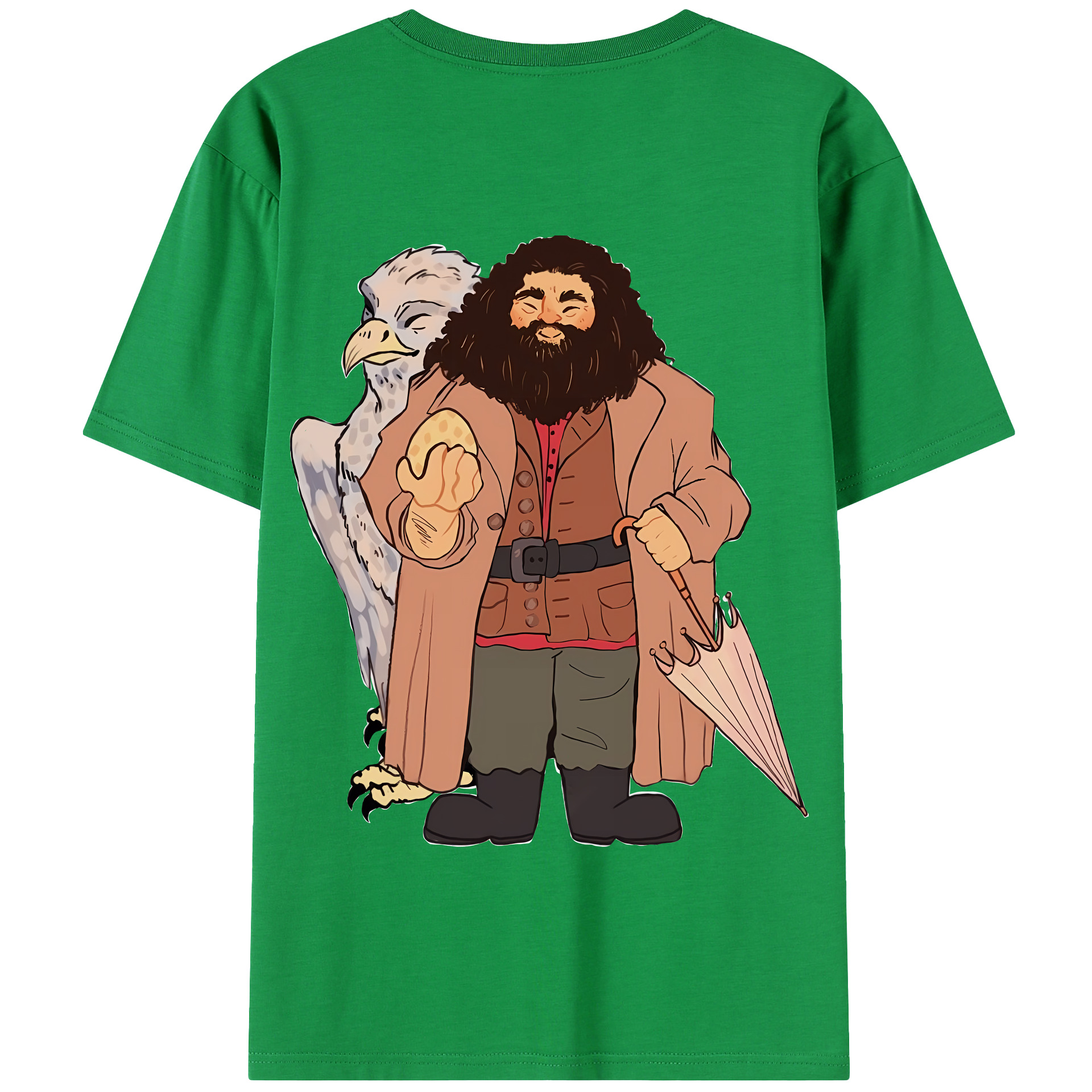 （画像用） Harry Potter ハリー・ポッターシリーズ 綿100％半袖Tシャツ（背面プリント）