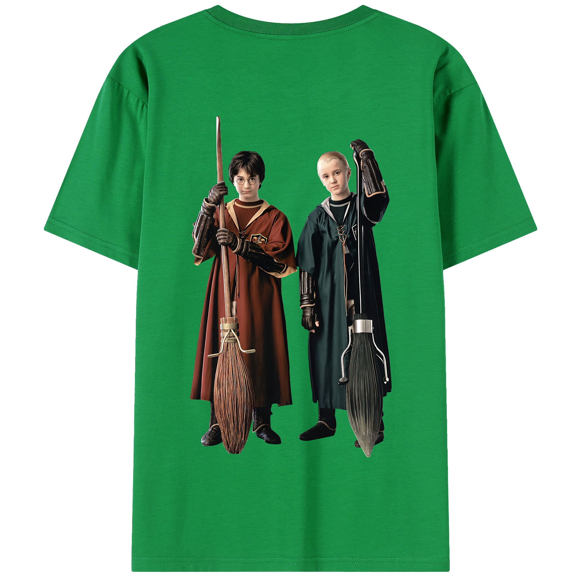 （画像用） Harry Potter ハリー・ポッターシリーズ 綿100％半袖Tシャツ（背面プリント）