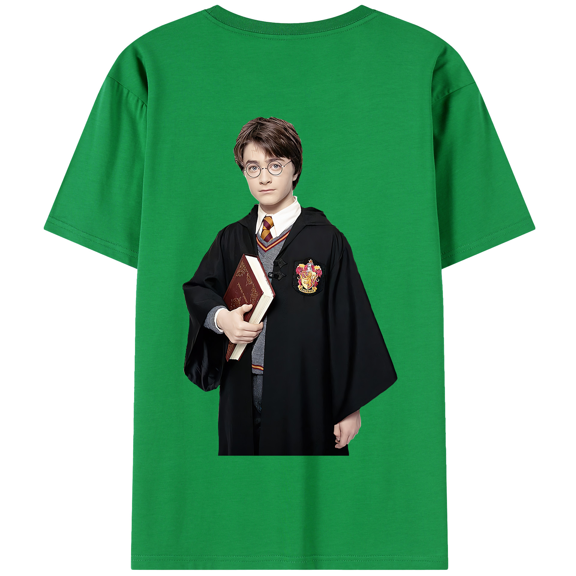 （画像用） Harry Potter ハリー・ポッターシリーズ 綿100％半袖Tシャツ（背面プリント）