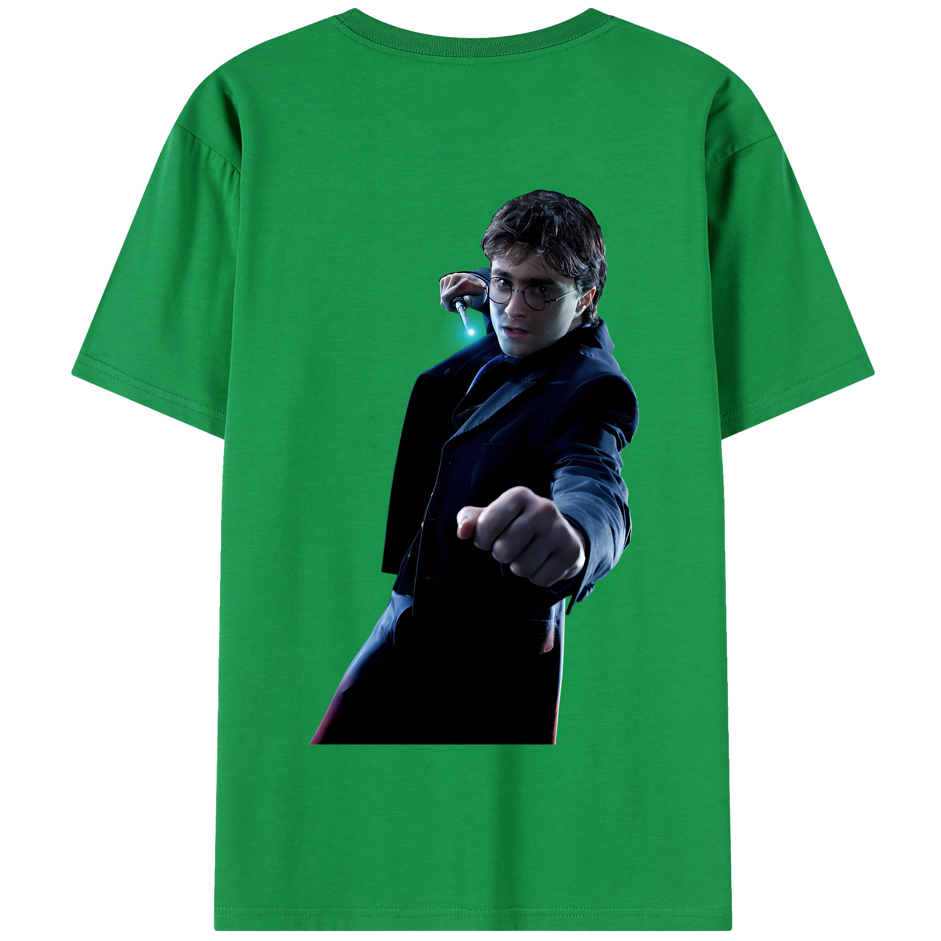 （画像用） Harry Potter ハリー・ポッターシリーズ 綿100％半袖Tシャツ（背面プリント）