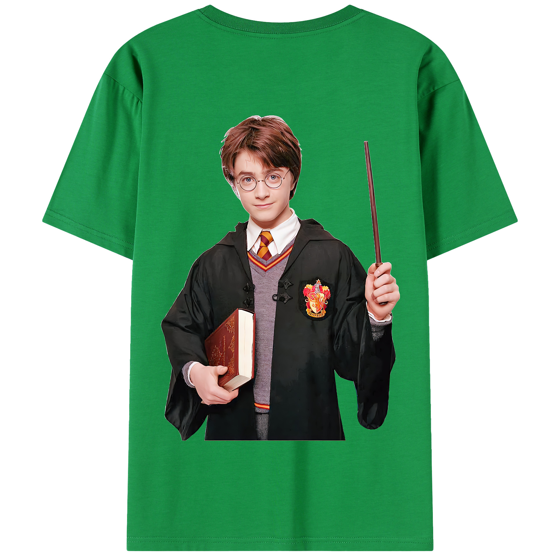 （画像用） Harry Potter ハリー・ポッターシリーズ 綿100％半袖Tシャツ（背面プリント）