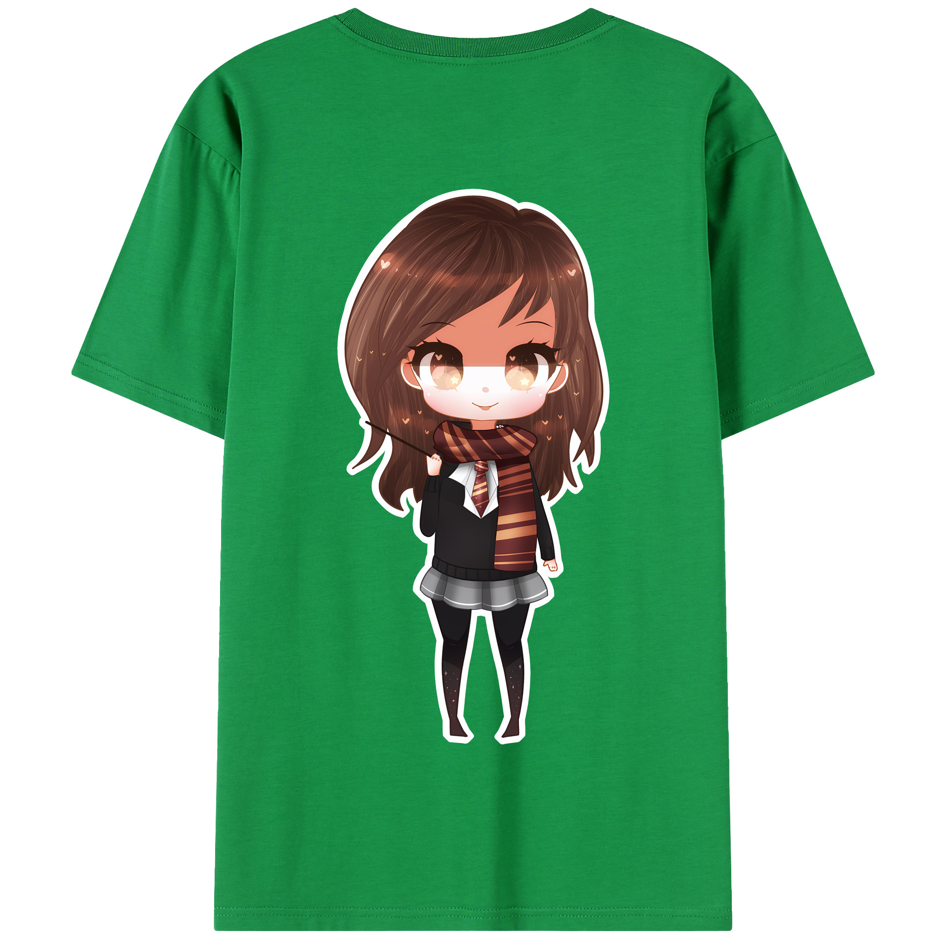 （画像用） Harry Potter ハリー・ポッターシリーズ 綿100％半袖Tシャツ（背面プリント）