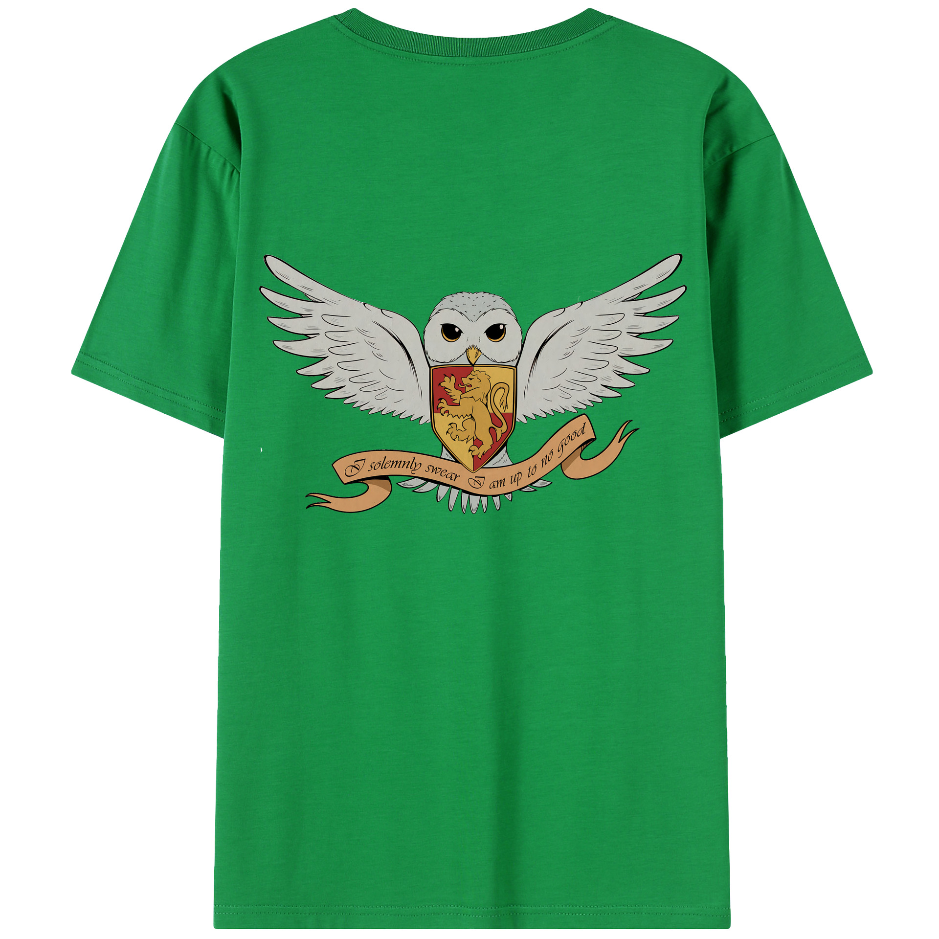 （画像用） Harry Potter ハリー・ポッターシリーズ 綿100％半袖Tシャツ（背面プリント）