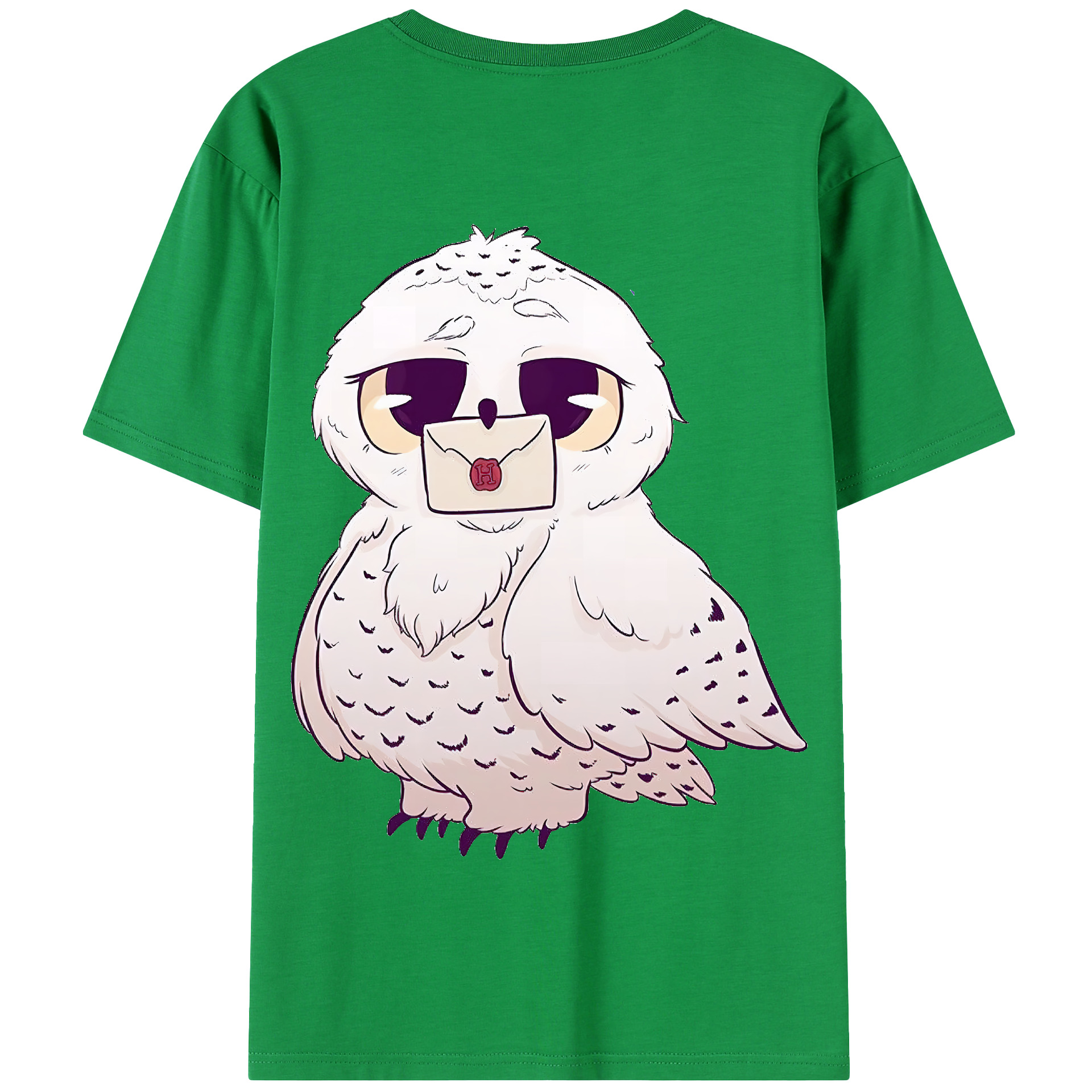 （画像用） Harry Potter ハリー・ポッターシリーズ 綿100％半袖Tシャツ（背面プリント）