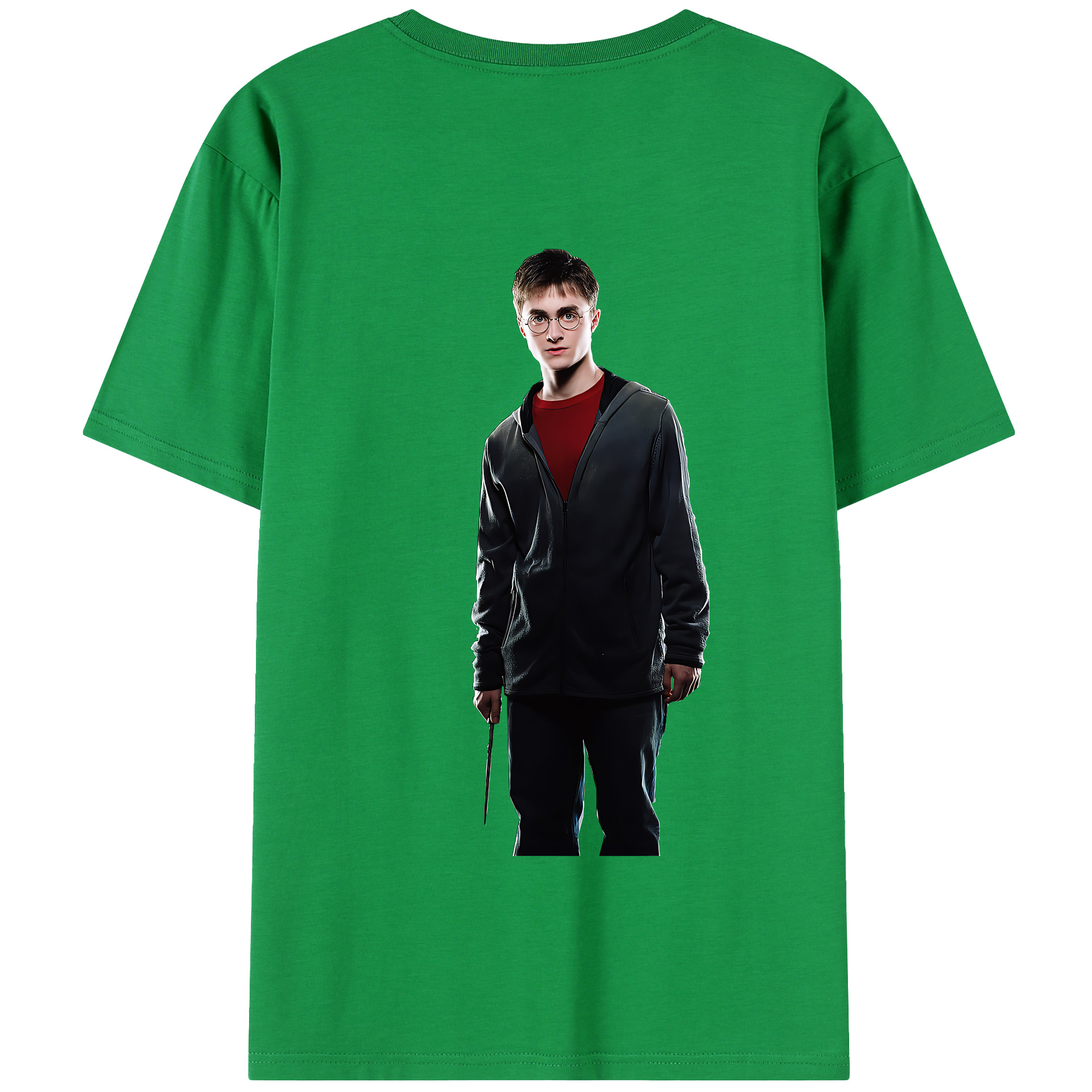 （画像用） Harry Potter ハリー・ポッターシリーズ 綿100％半袖Tシャツ（背面プリント）