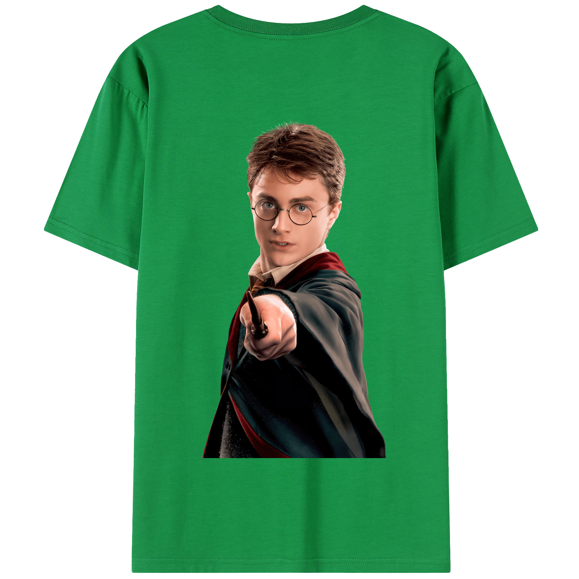 （画像用） Harry Potter ハリー・ポッターシリーズ 綿100％半袖Tシャツ（背面プリント）