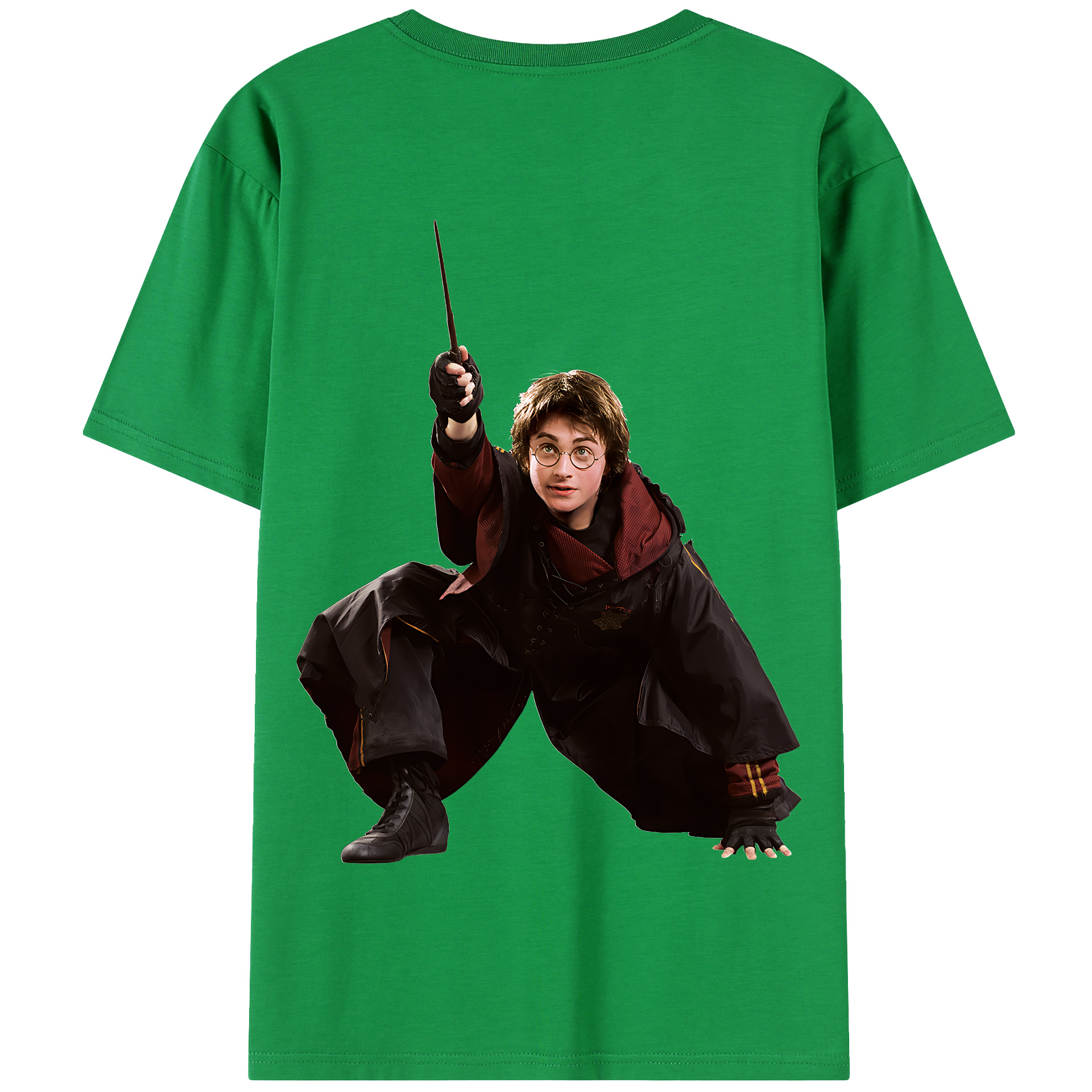 （画像用） Harry Potter ハリー・ポッターシリーズ 綿100％半袖Tシャツ（背面プリント）