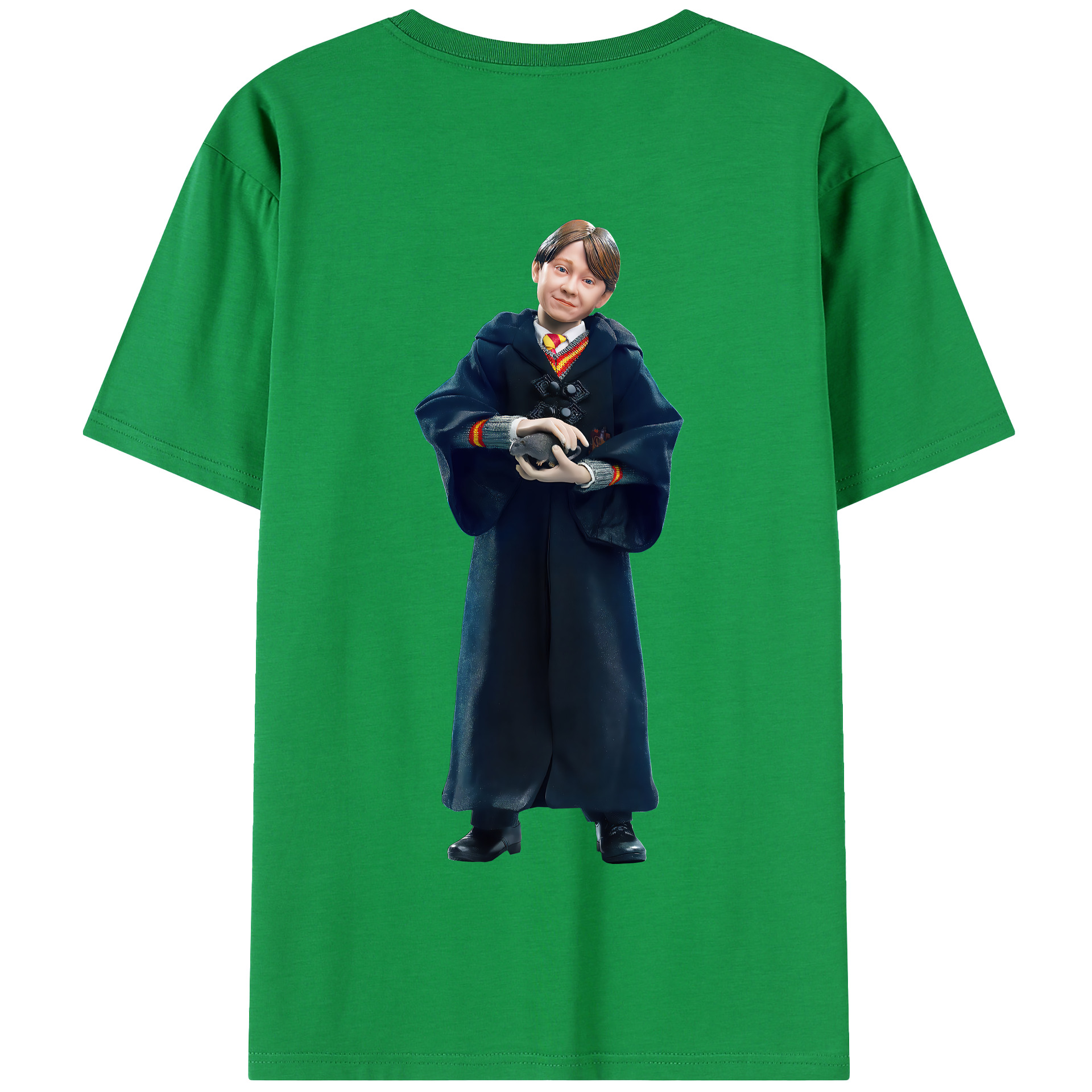 （画像用） Harry Potter ハリー・ポッターシリーズ 綿100％半袖Tシャツ（背面プリント）