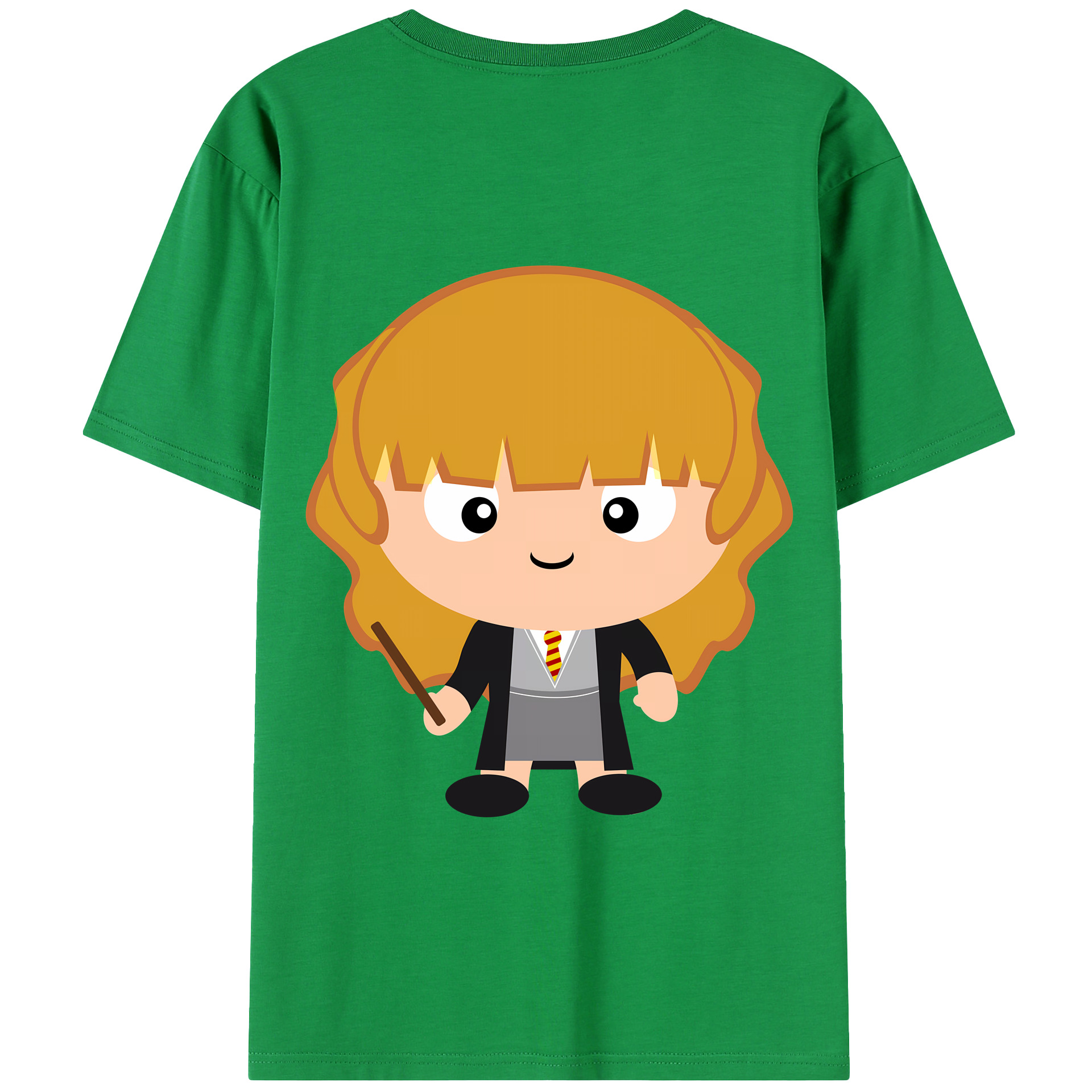 （画像用） Harry Potter ハリー・ポッターシリーズ 綿100％半袖Tシャツ（背面プリント）