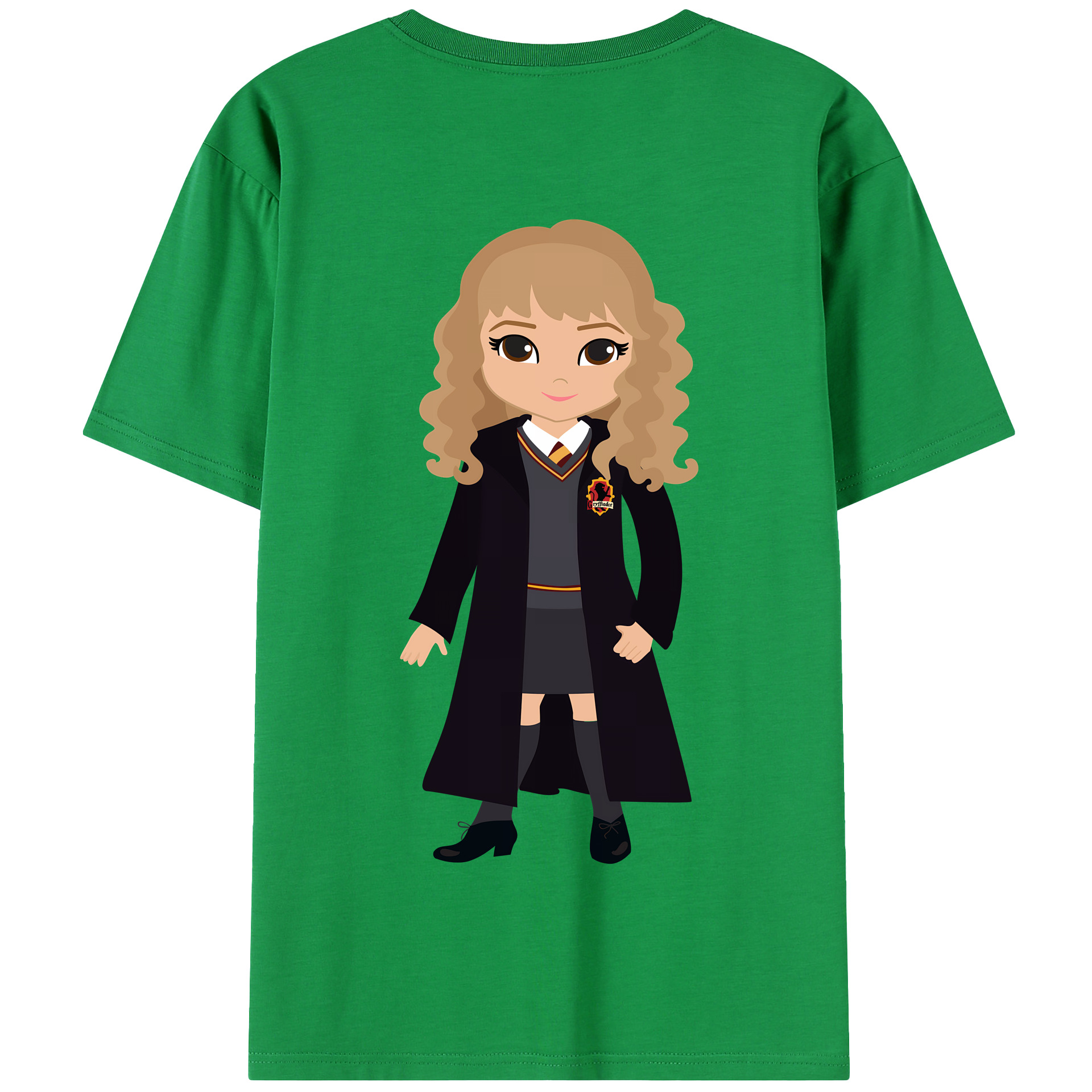 （画像用） Harry Potter ハリー・ポッターシリーズ 綿100％半袖Tシャツ（背面プリント）
