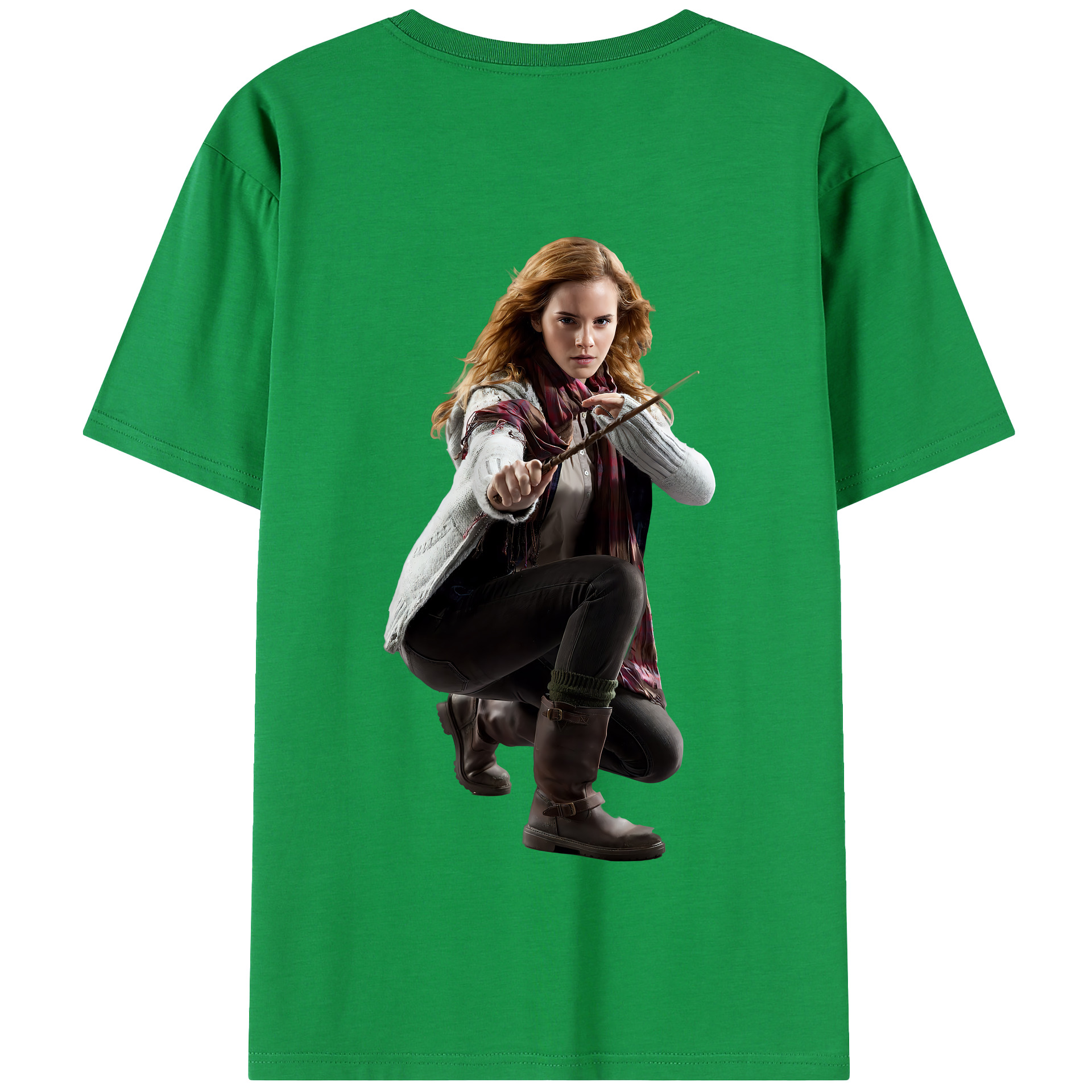 （画像用） Harry Potter ハリー・ポッターシリーズ 綿100％半袖Tシャツ（背面プリント）
