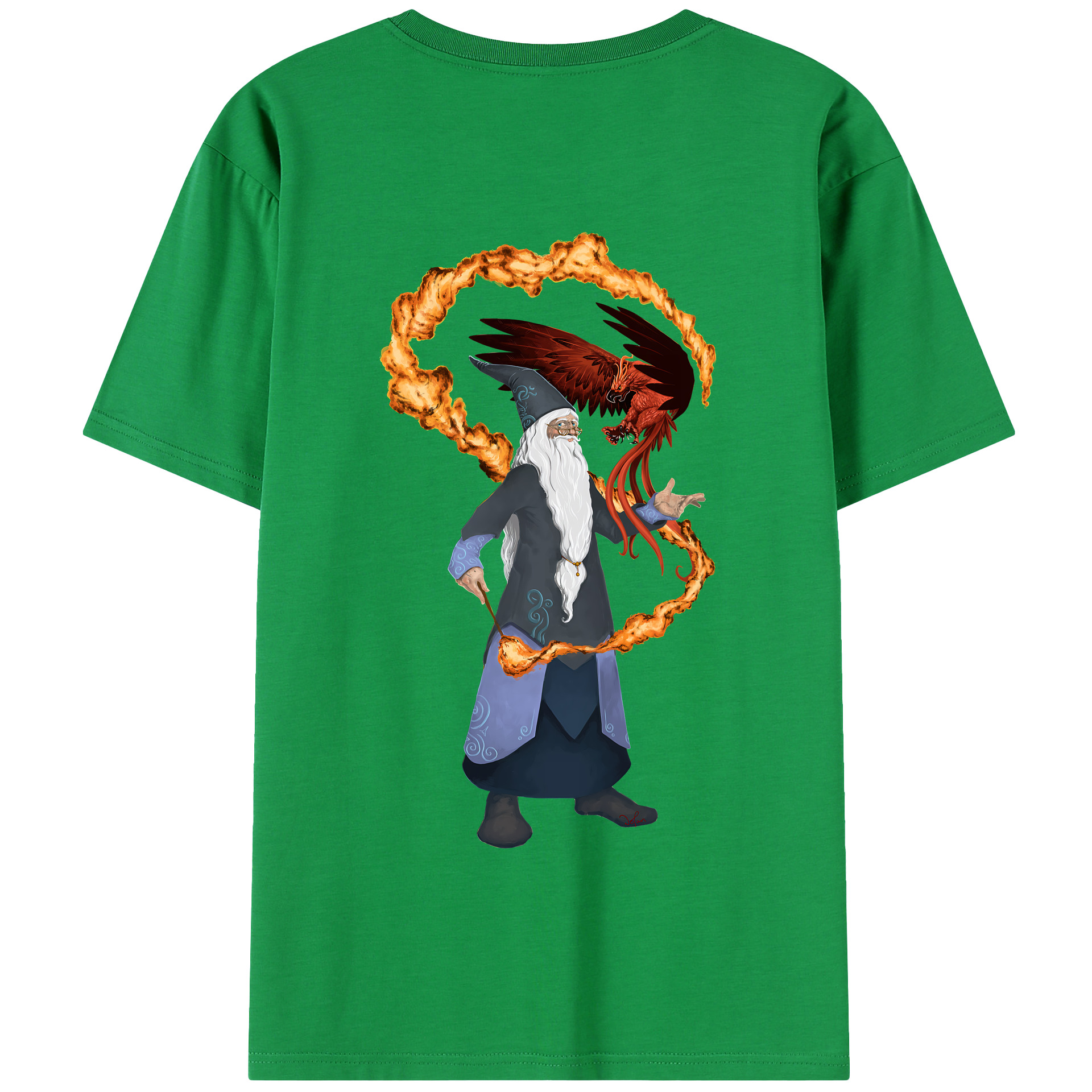 （画像用） Harry Potter ハリー・ポッターシリーズ 綿100％半袖Tシャツ（背面プリント）