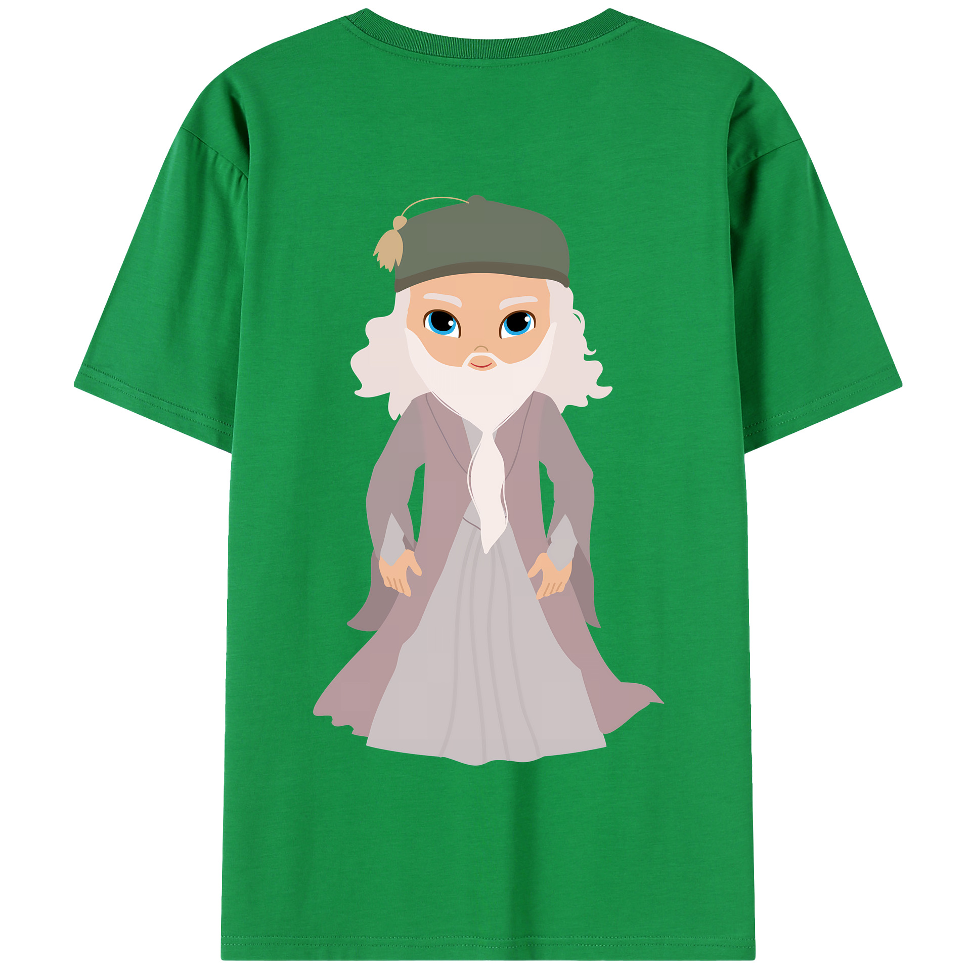 （画像用） Harry Potter ハリー・ポッターシリーズ 綿100％半袖Tシャツ（背面プリント）
