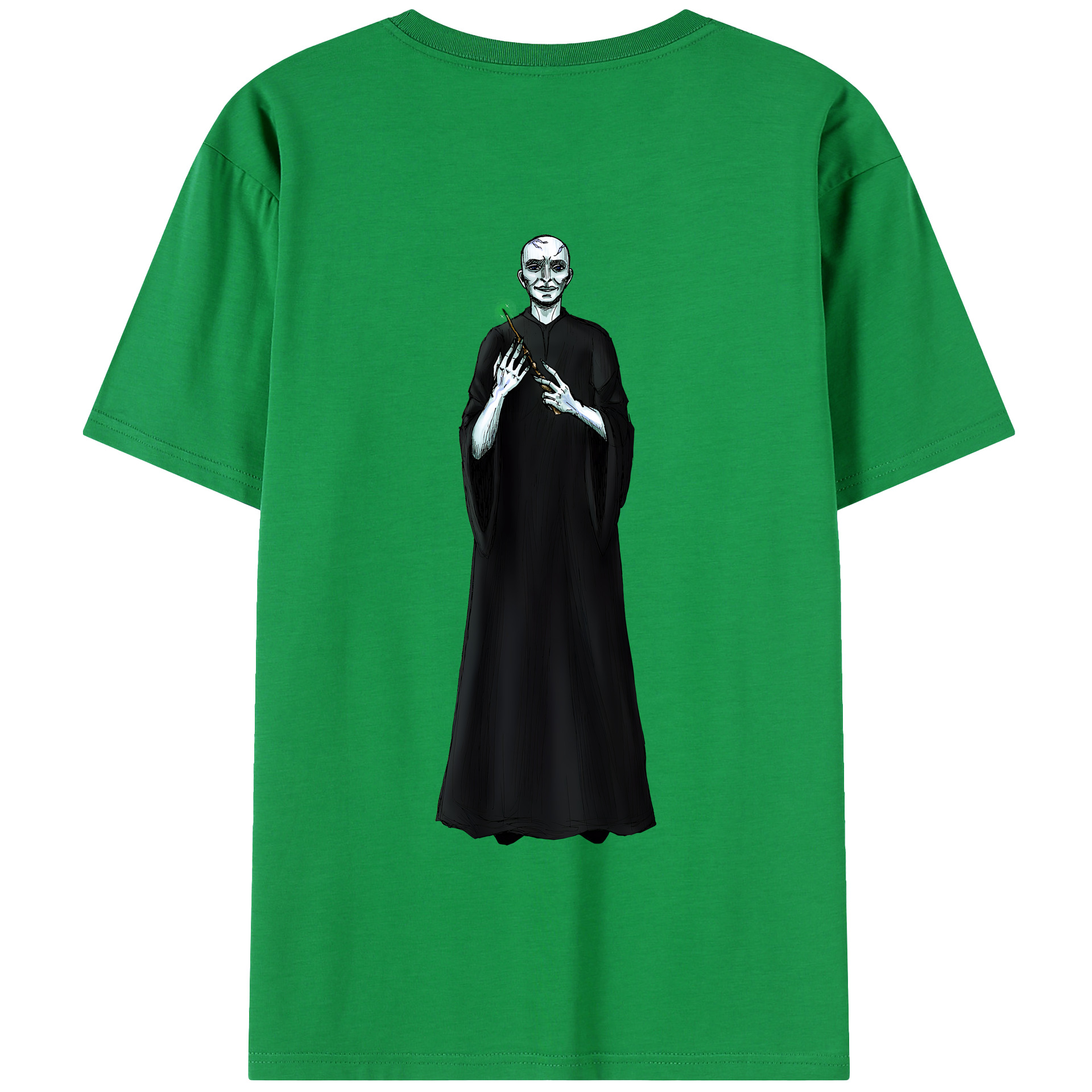 （画像用） Harry Potter ハリー・ポッターシリーズ 綿100％半袖Tシャツ（背面プリント）
