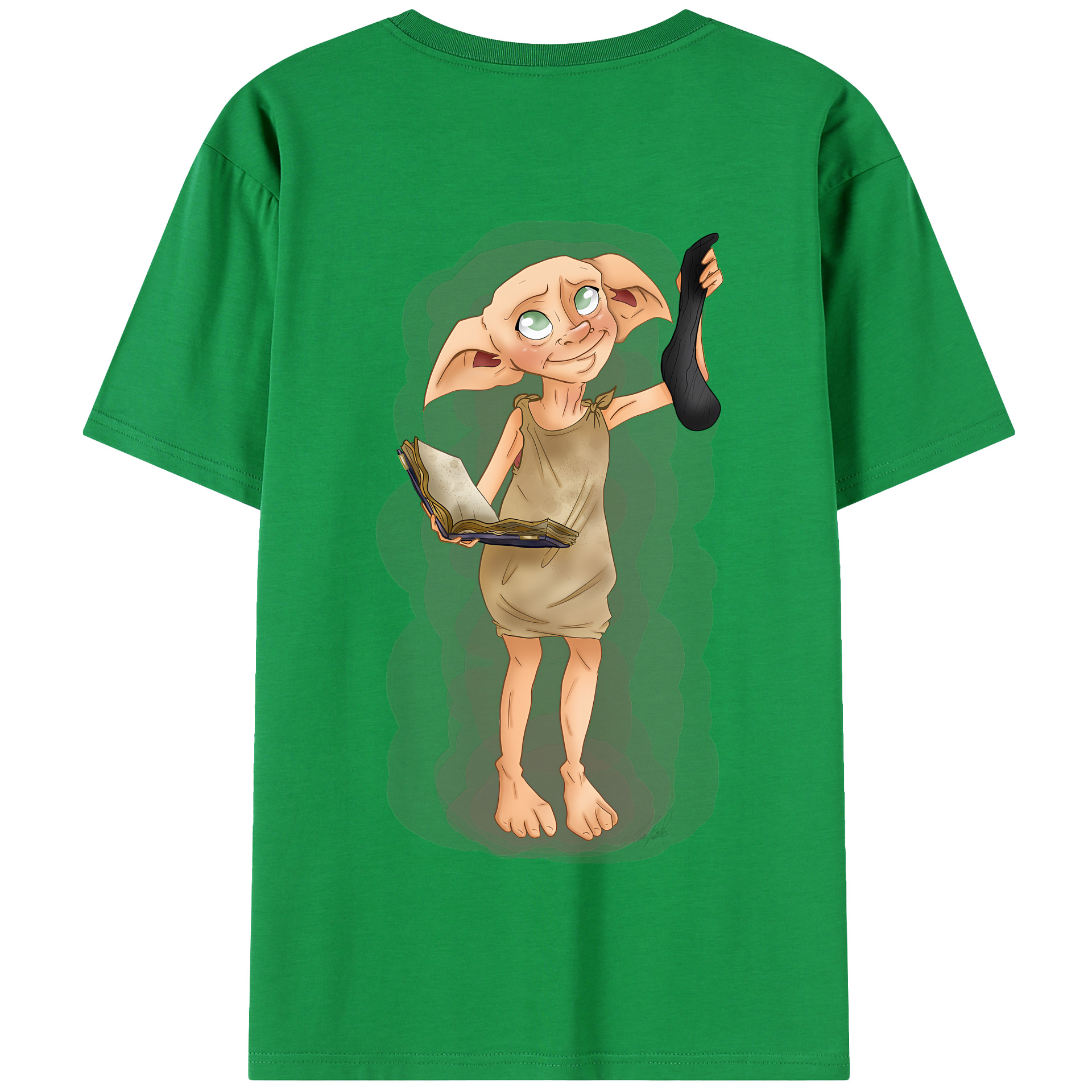 （画像用） Harry Potter ハリー・ポッターシリーズ 綿100％半袖Tシャツ（背面プリント）