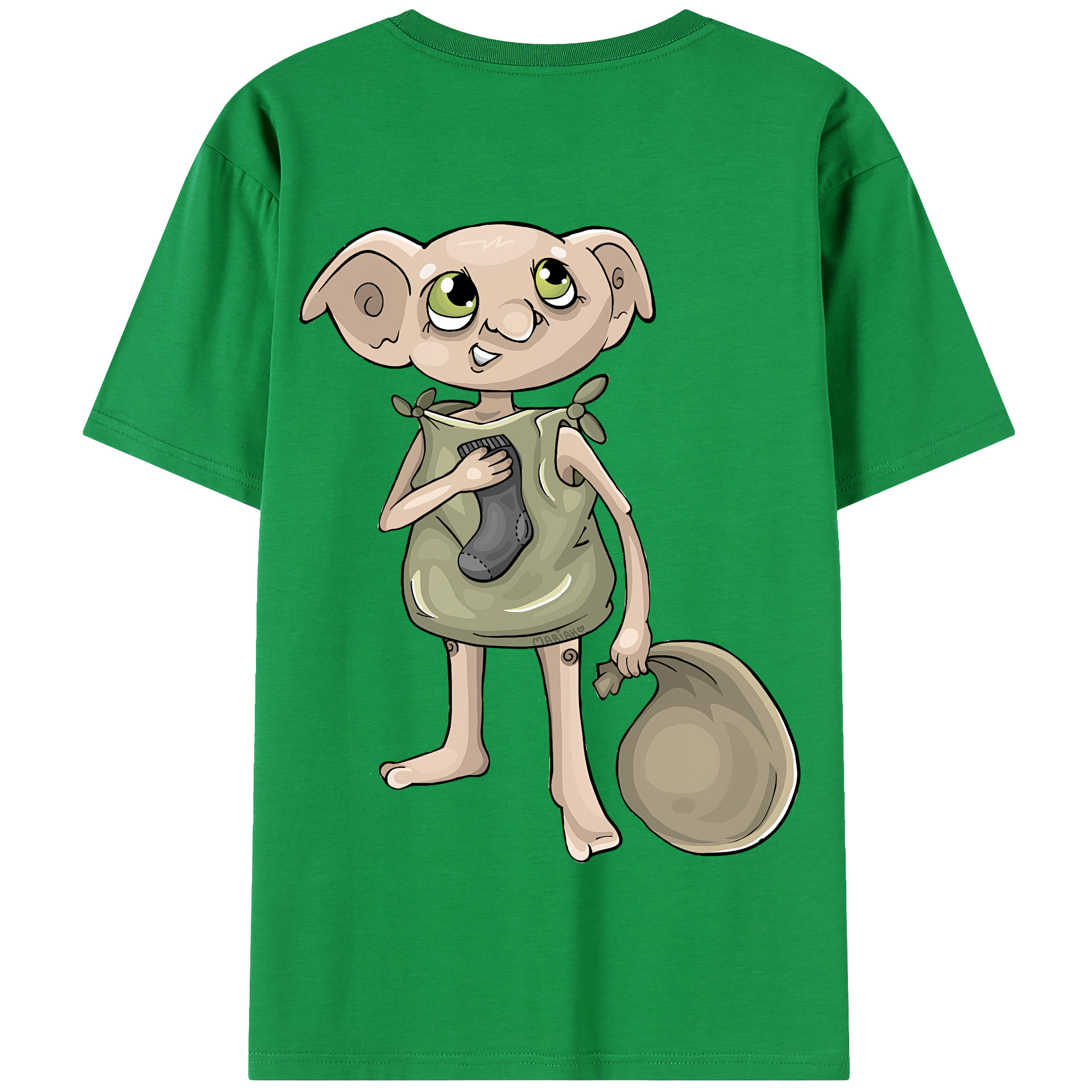 （画像用） Harry Potter ハリー・ポッターシリーズ 綿100％半袖Tシャツ（背面プリント）