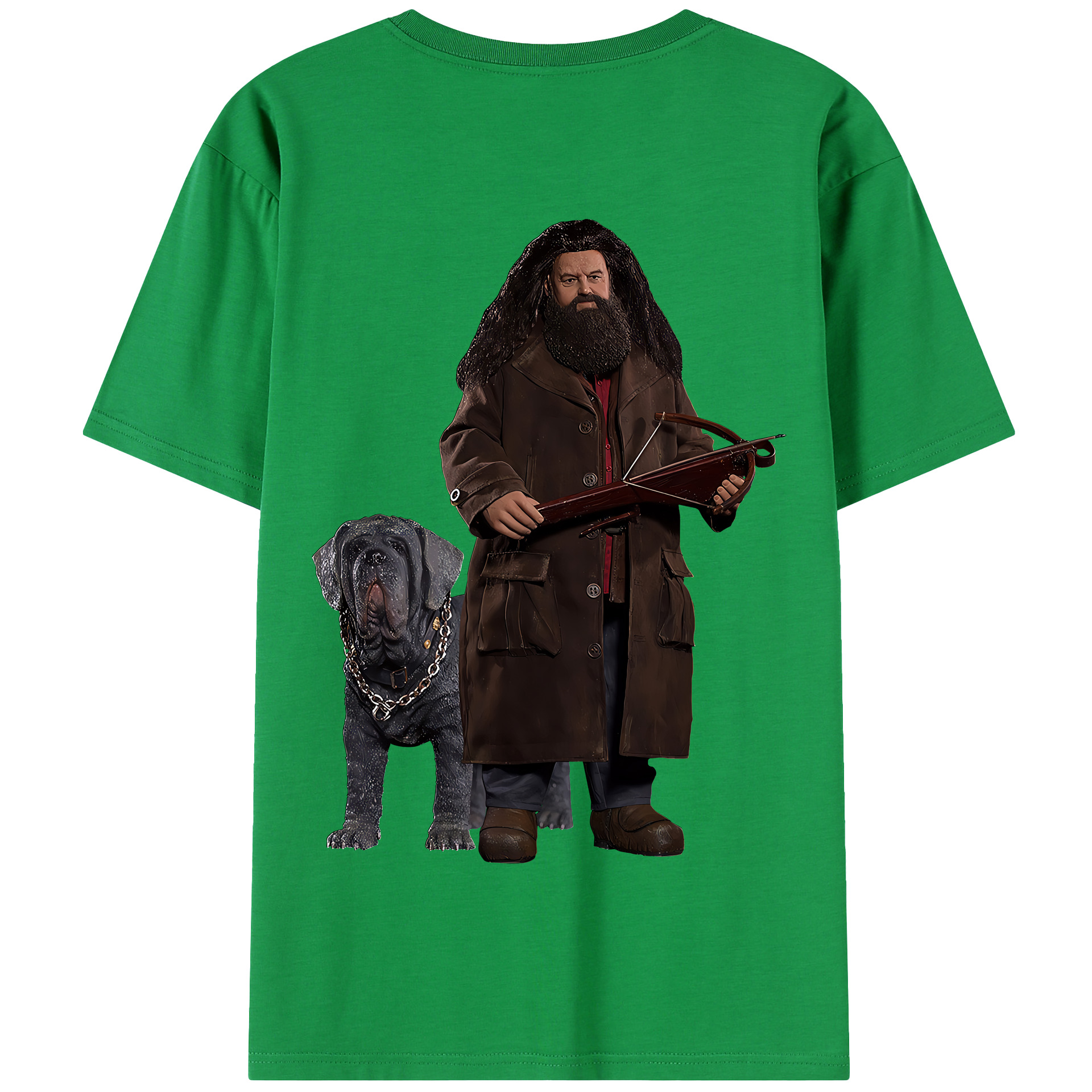 （画像用） Harry Potter ハリー・ポッターシリーズ 綿100％半袖Tシャツ（背面プリント）