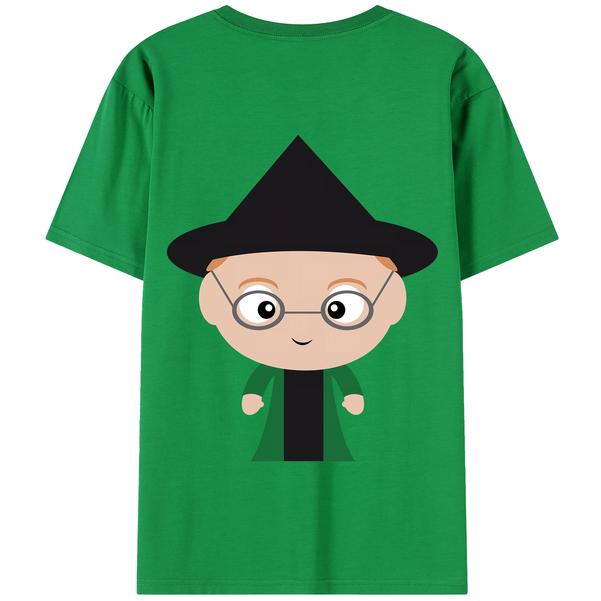 （画像用） Harry Potter ハリー・ポッターシリーズ 綿100％半袖Tシャツ（背面プリント）