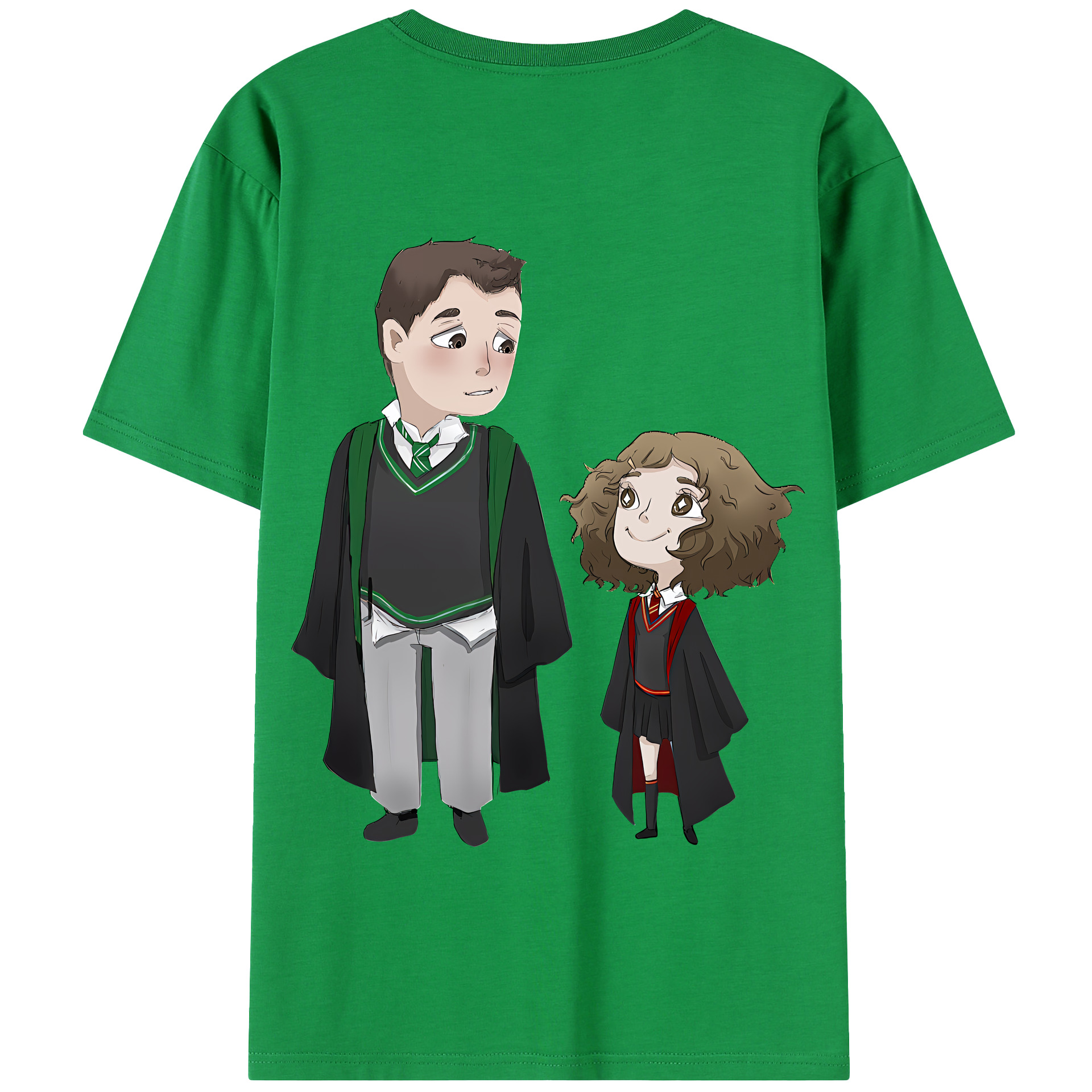 （画像用） Harry Potter ハリー・ポッターシリーズ 綿100％半袖Tシャツ（背面プリント）