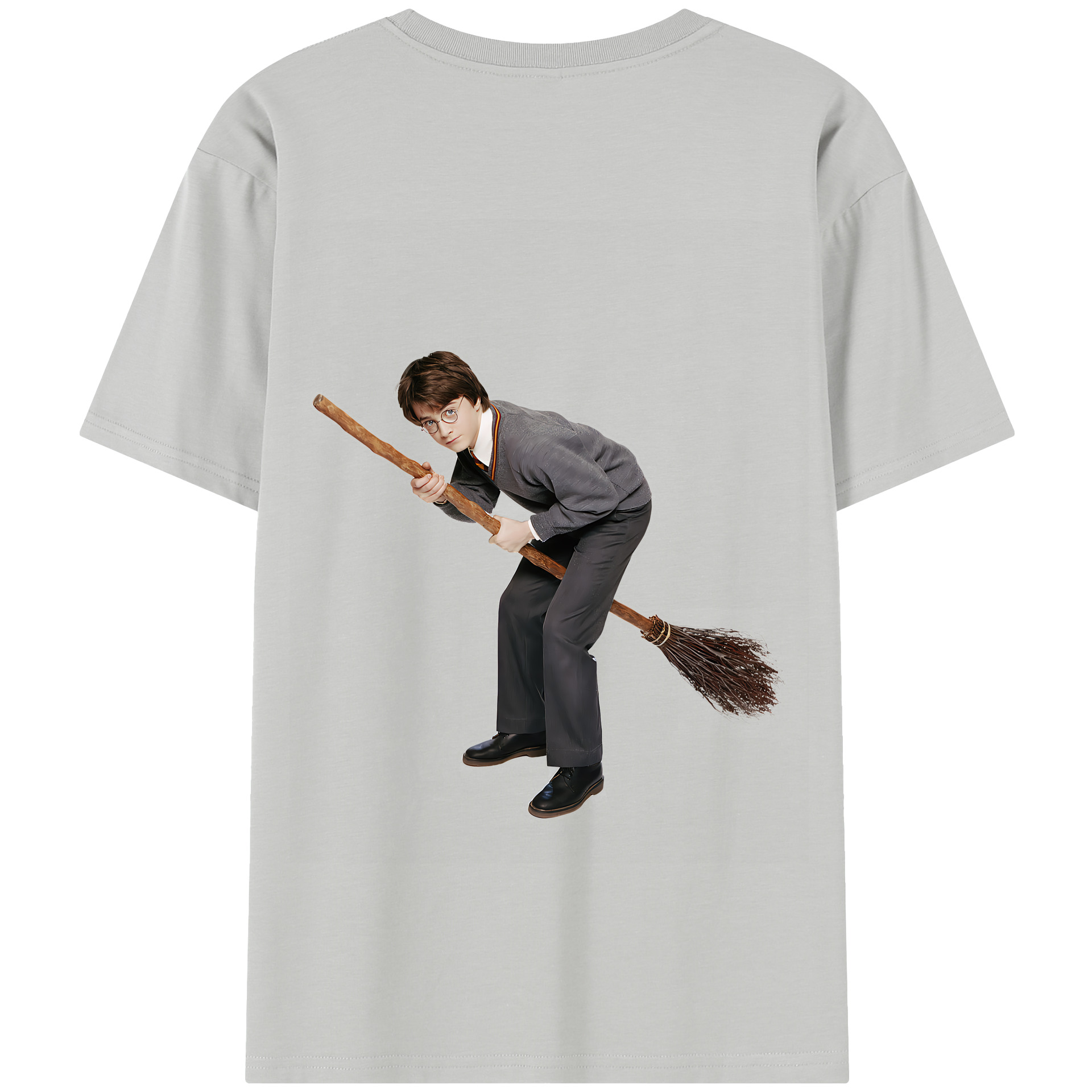 （画像用） Harry Potter ハリー・ポッターシリーズ 綿100％半袖Tシャツ（背面プリント）