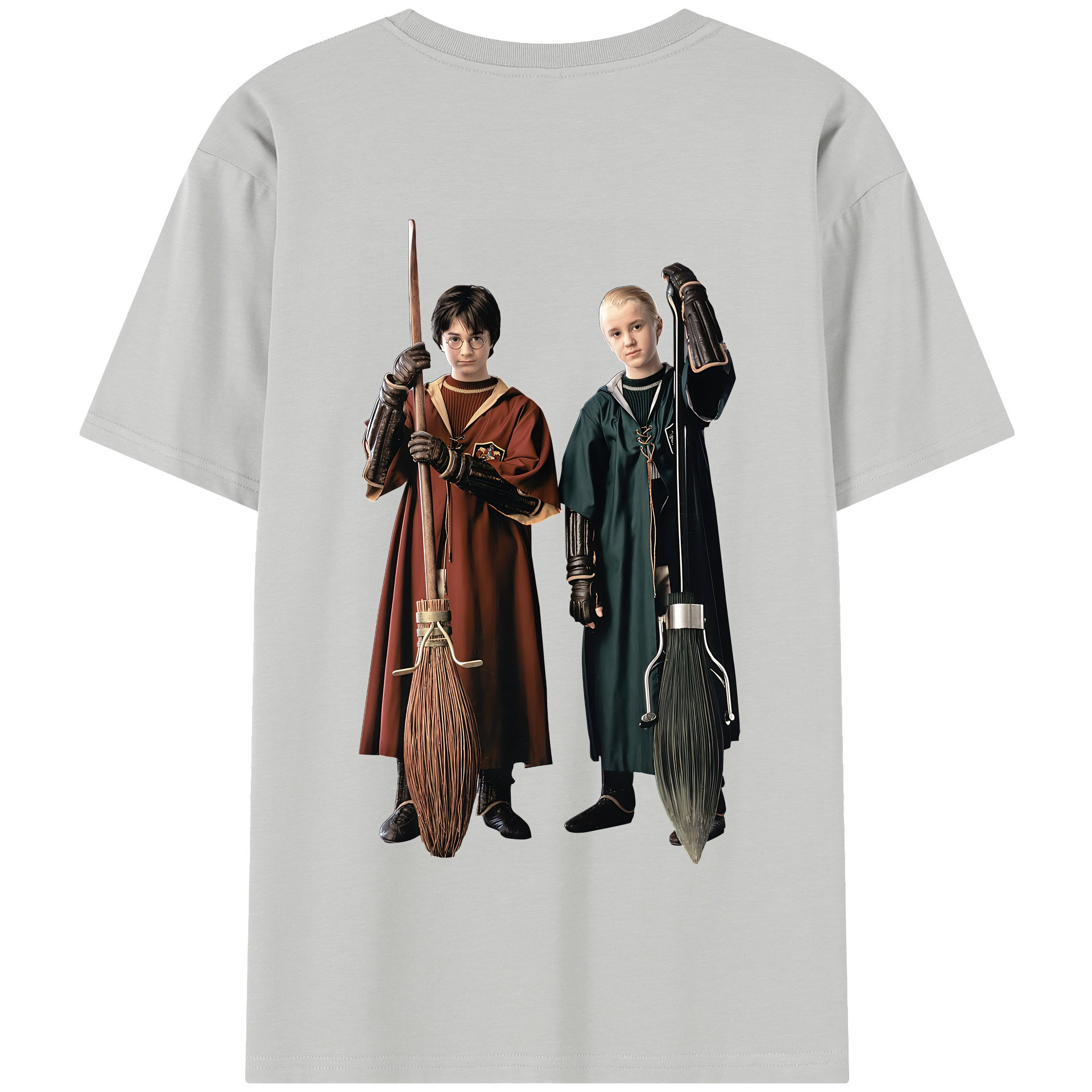 （画像用） Harry Potter ハリー・ポッターシリーズ 綿100％半袖Tシャツ（背面プリント）
