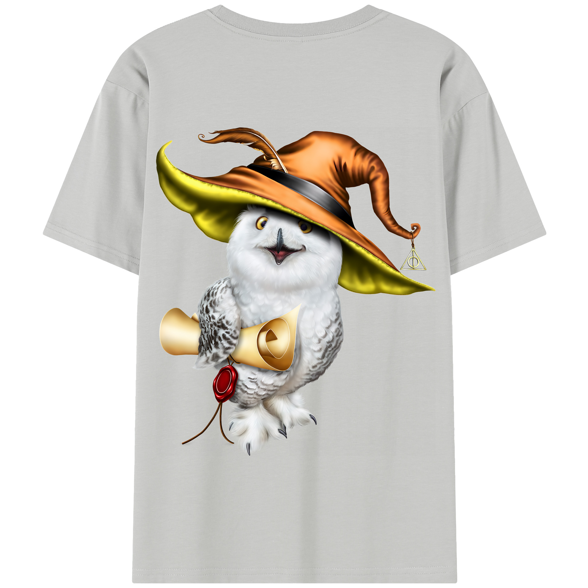 （画像用） Harry Potter ハリー・ポッターシリーズ 綿100％半袖Tシャツ（背面プリント）