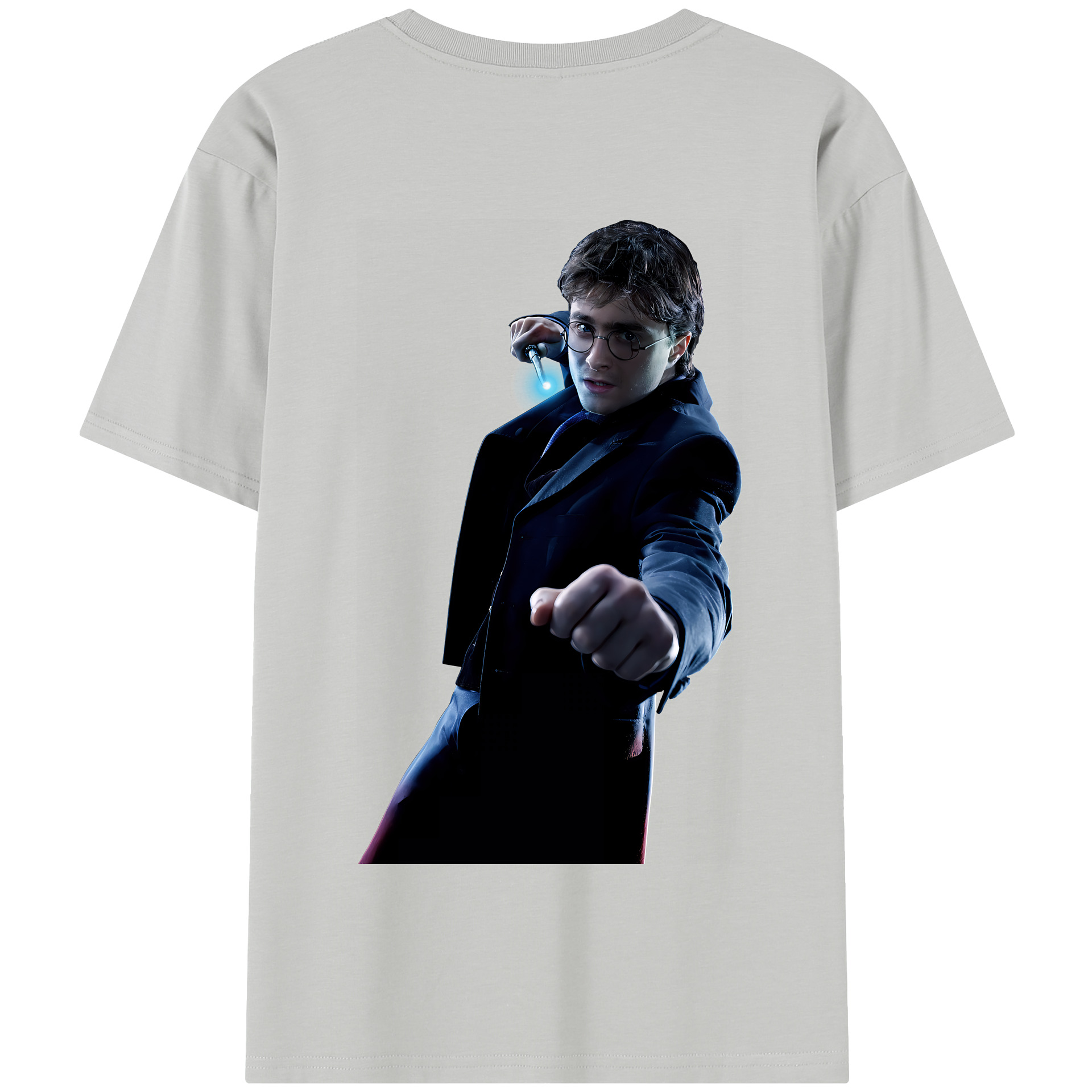 （画像用） Harry Potter ハリー・ポッターシリーズ 綿100％半袖Tシャツ（背面プリント）