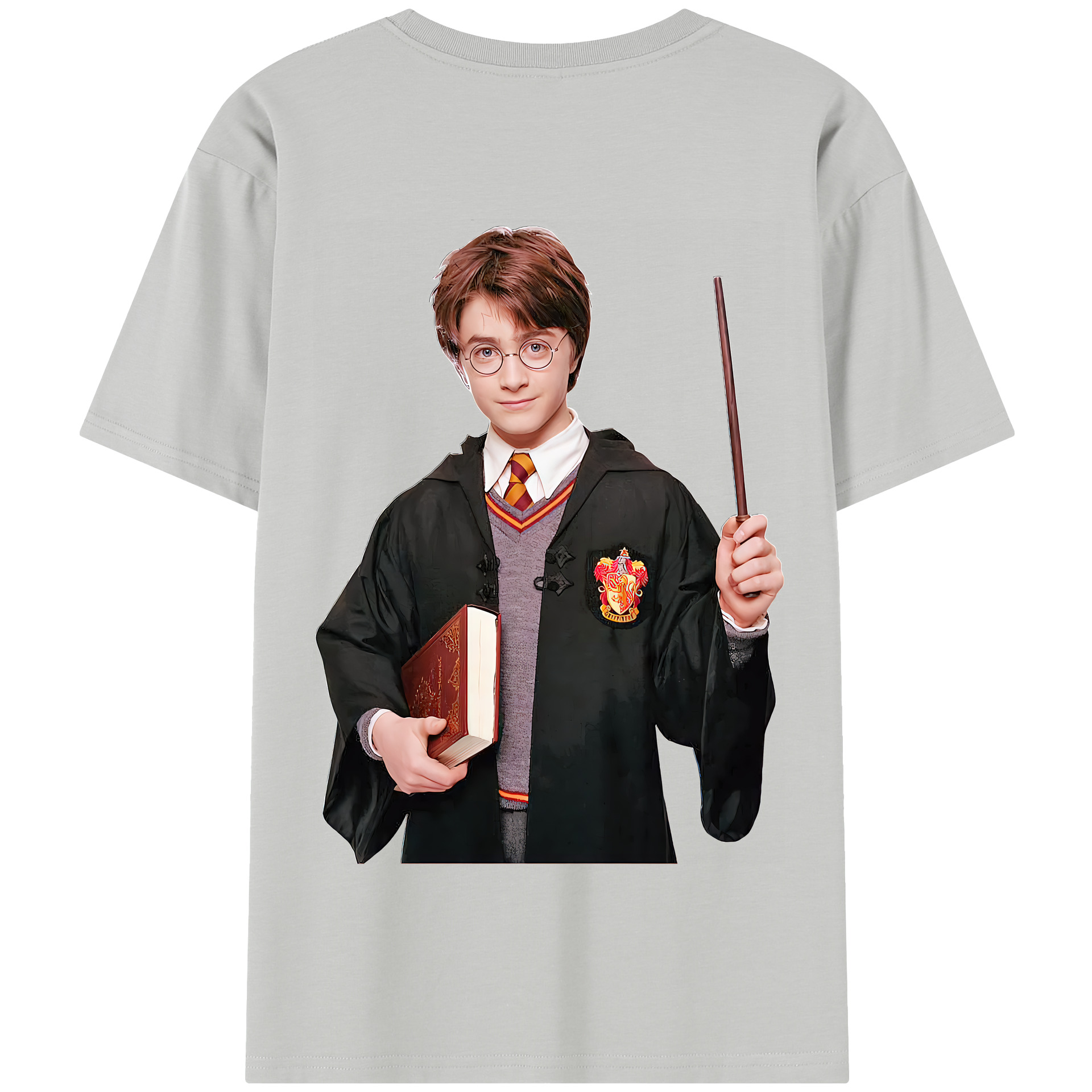 （画像用） Harry Potter ハリー・ポッターシリーズ 綿100％半袖Tシャツ（背面プリント）