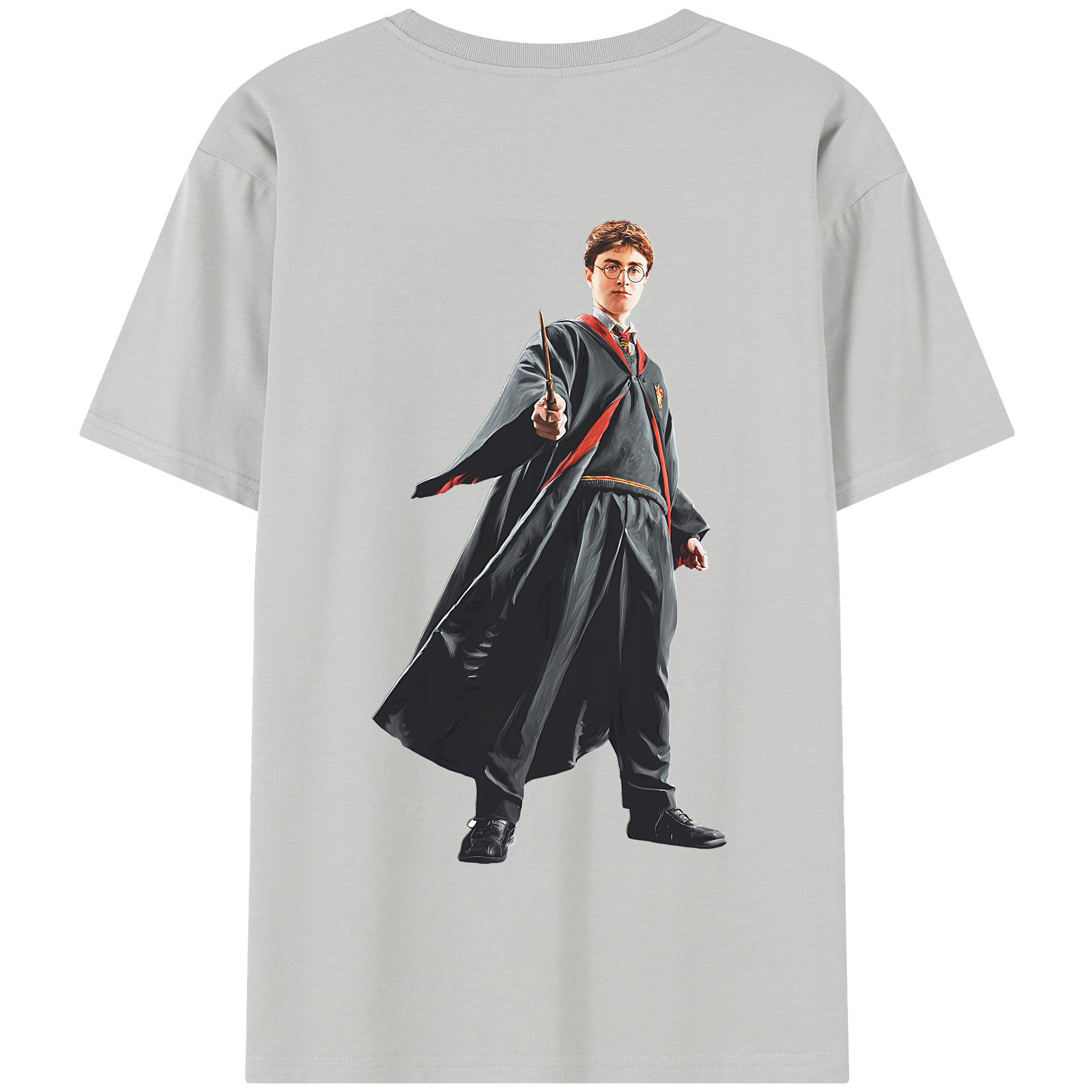 （画像用） Harry Potter ハリー・ポッターシリーズ 綿100％半袖Tシャツ（背面プリント）